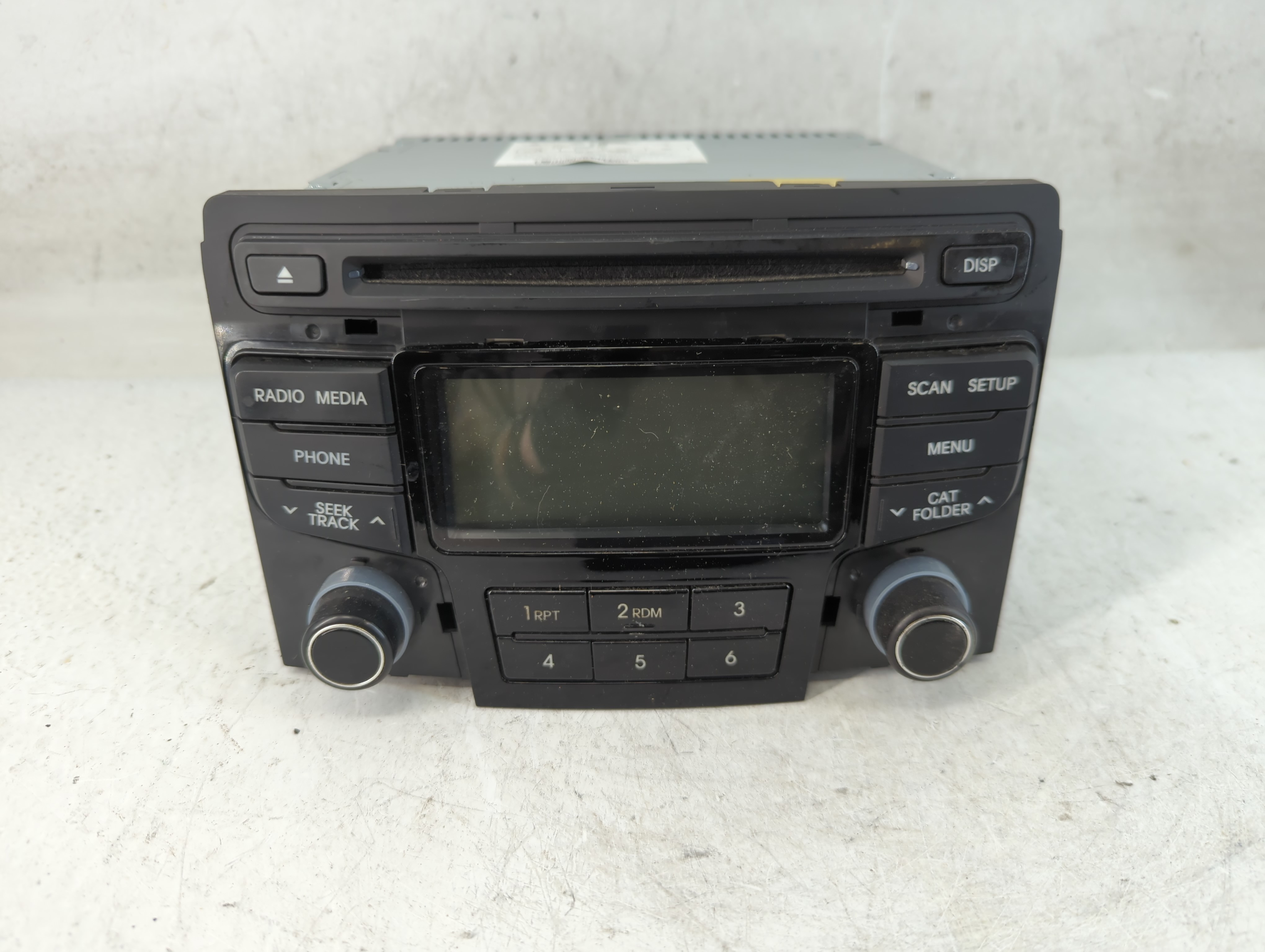 2012-2015 Hyundai Sonata Am Fm Cd Player Radio Receiver 888437 - Oemusedautoparts1.com