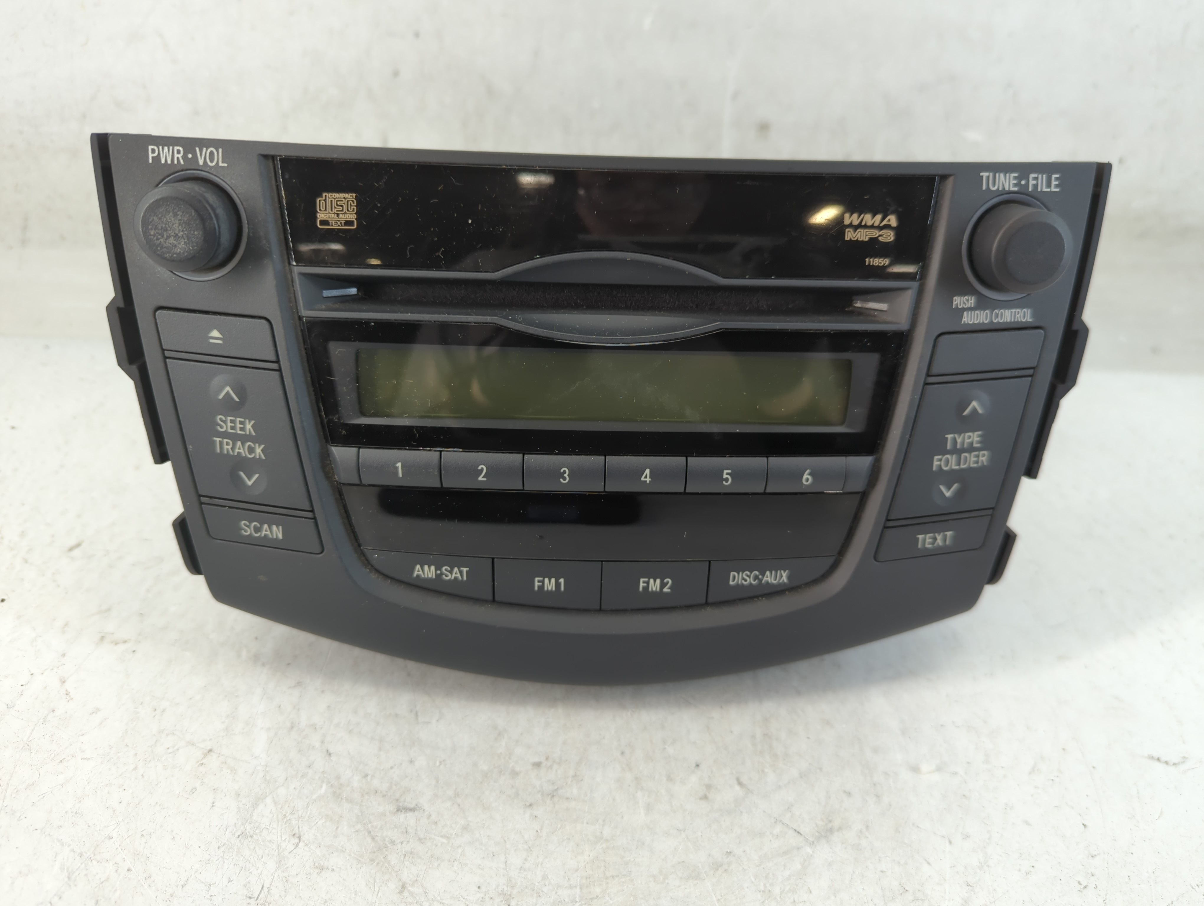 2010-2011 Toyota Rav4 Am Fm Cd Player Radio Receiver 888440 - Oemusedautoparts1.com