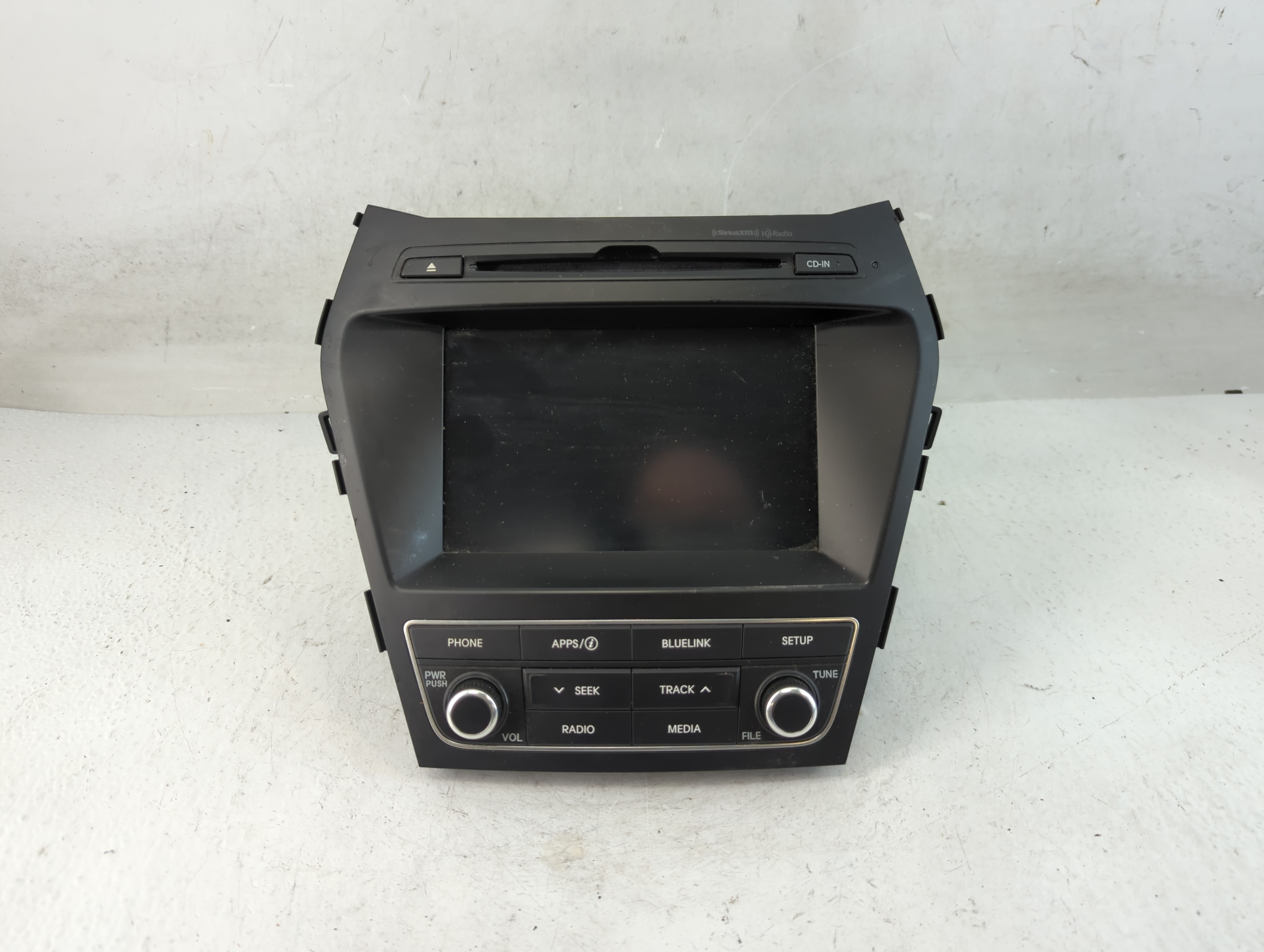 2017-2018 Hyundai Santa Fe Am Fm Cd Player Radio Receiver 888464 - Oemusedautoparts1.com