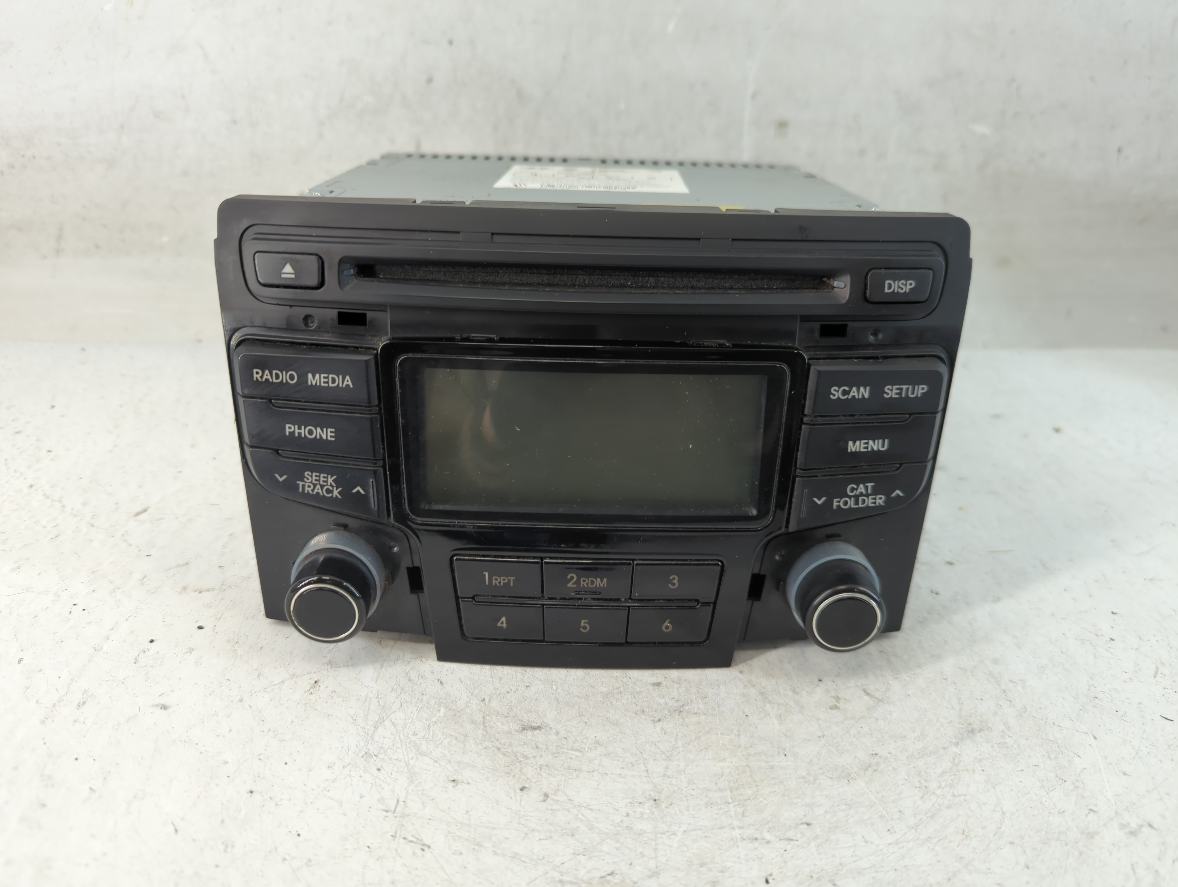 2012-2015 Hyundai Sonata Am Fm Cd Player Radio Receiver 888501 - Oemusedautoparts1.com