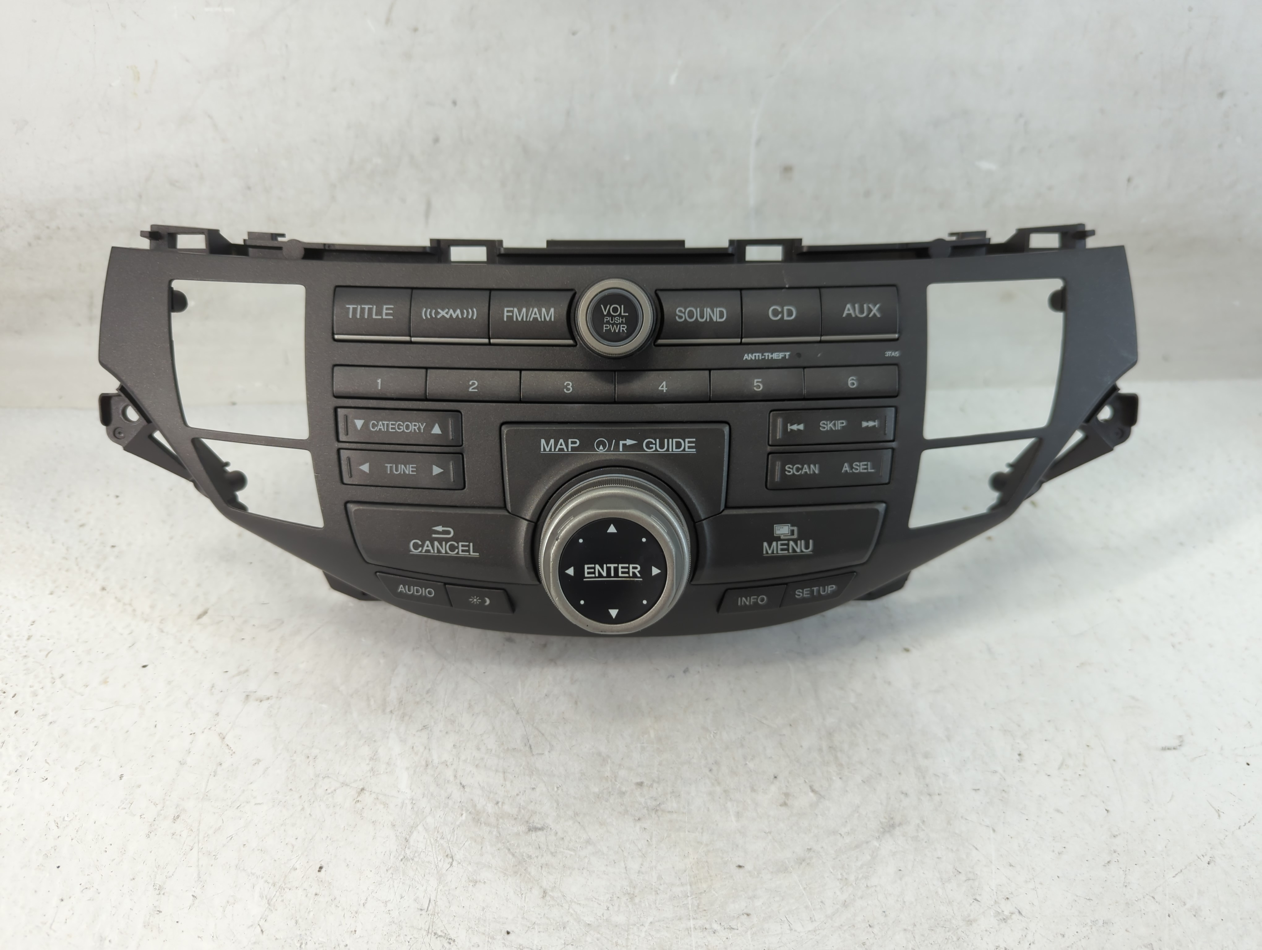 2012-2012 Honda Crosstour Am Fm Cd Player Radio Receiver 888506 - Oemusedautoparts1.com