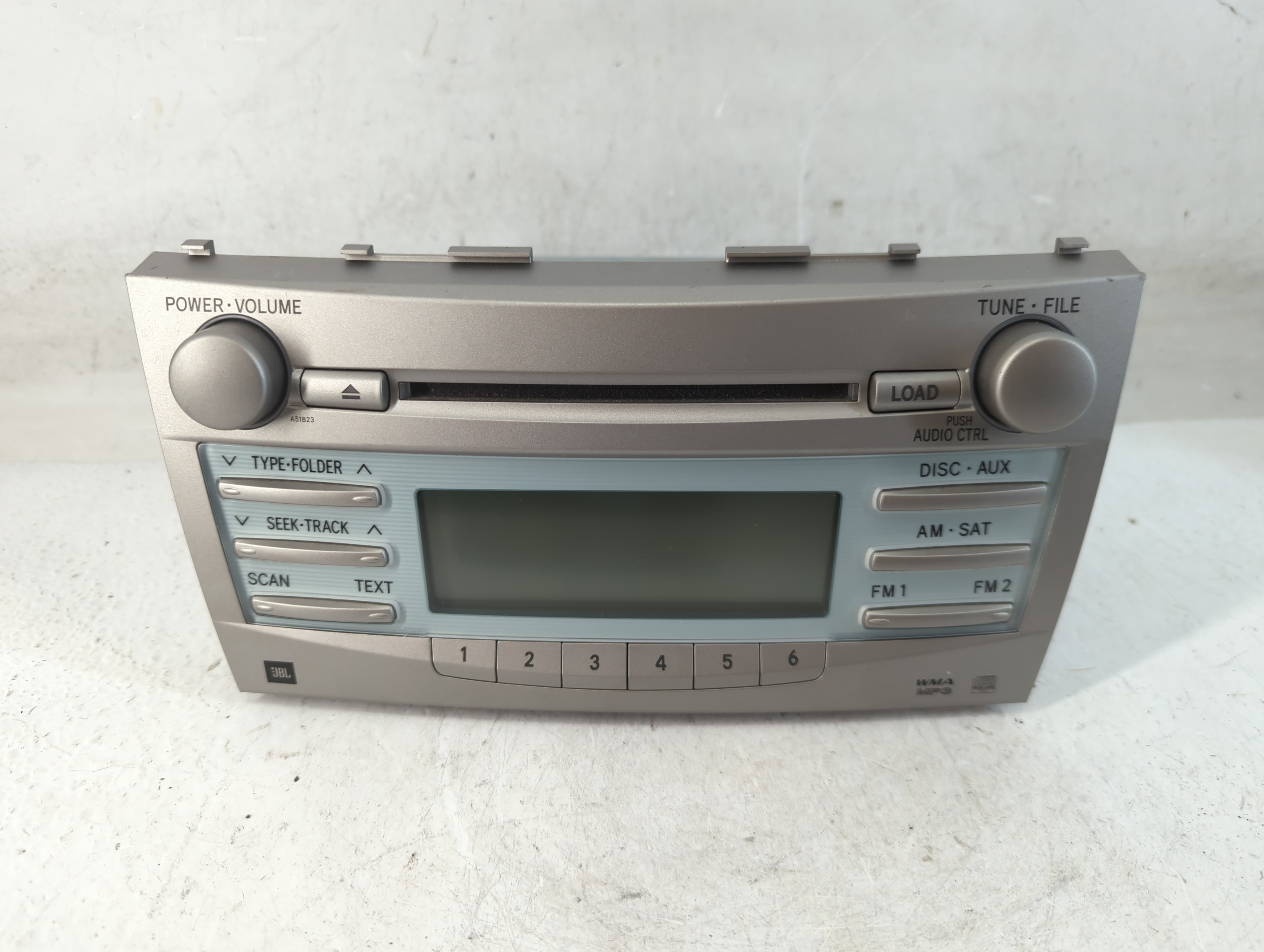 2007-2009 Toyota Camry Am Fm Cd Player Radio Receiver 888515 - Oemusedautoparts1.com
