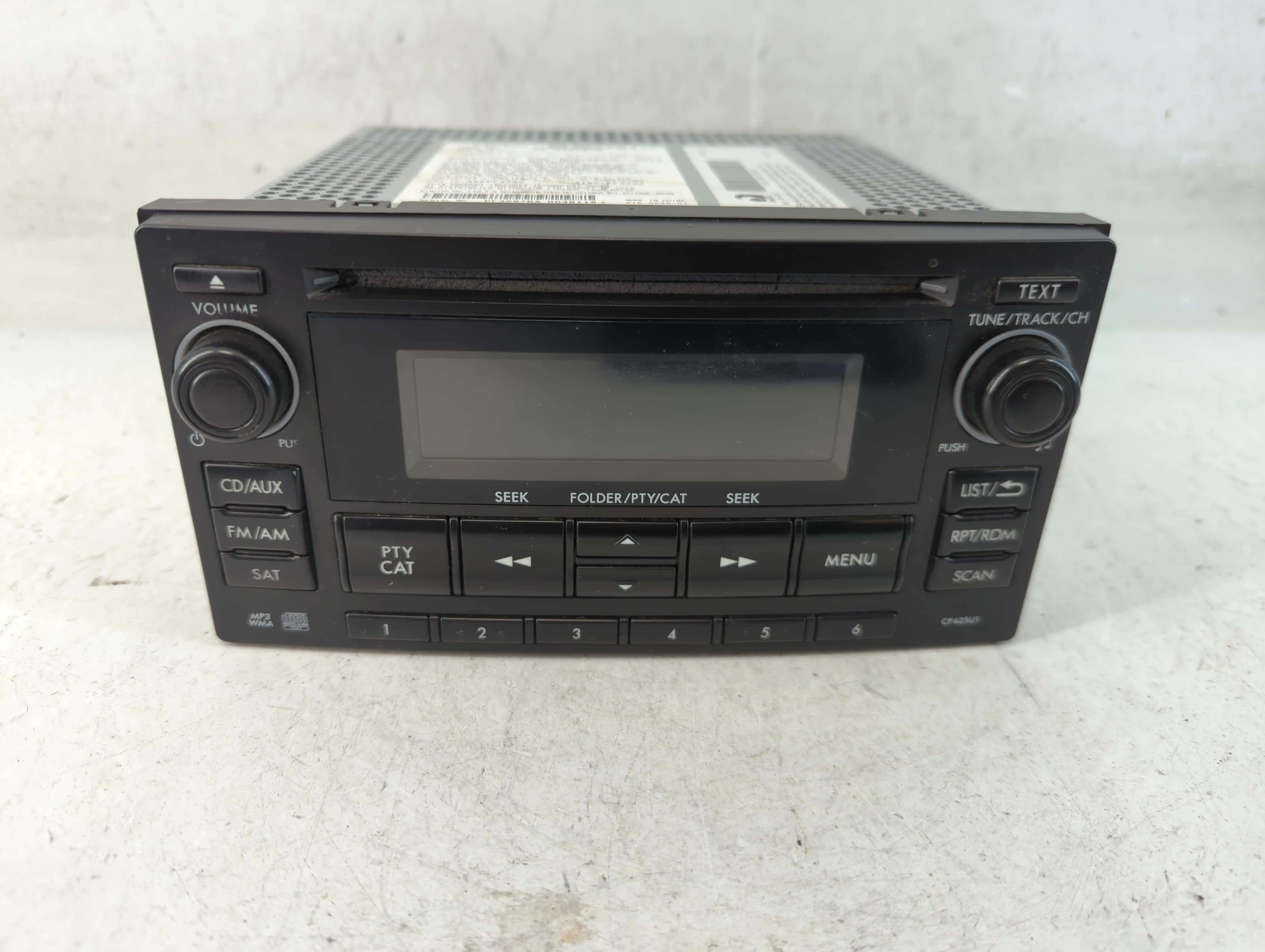Picture of 2012 Subaru Forester Am Fm Cd Player Radio Receiver 888588