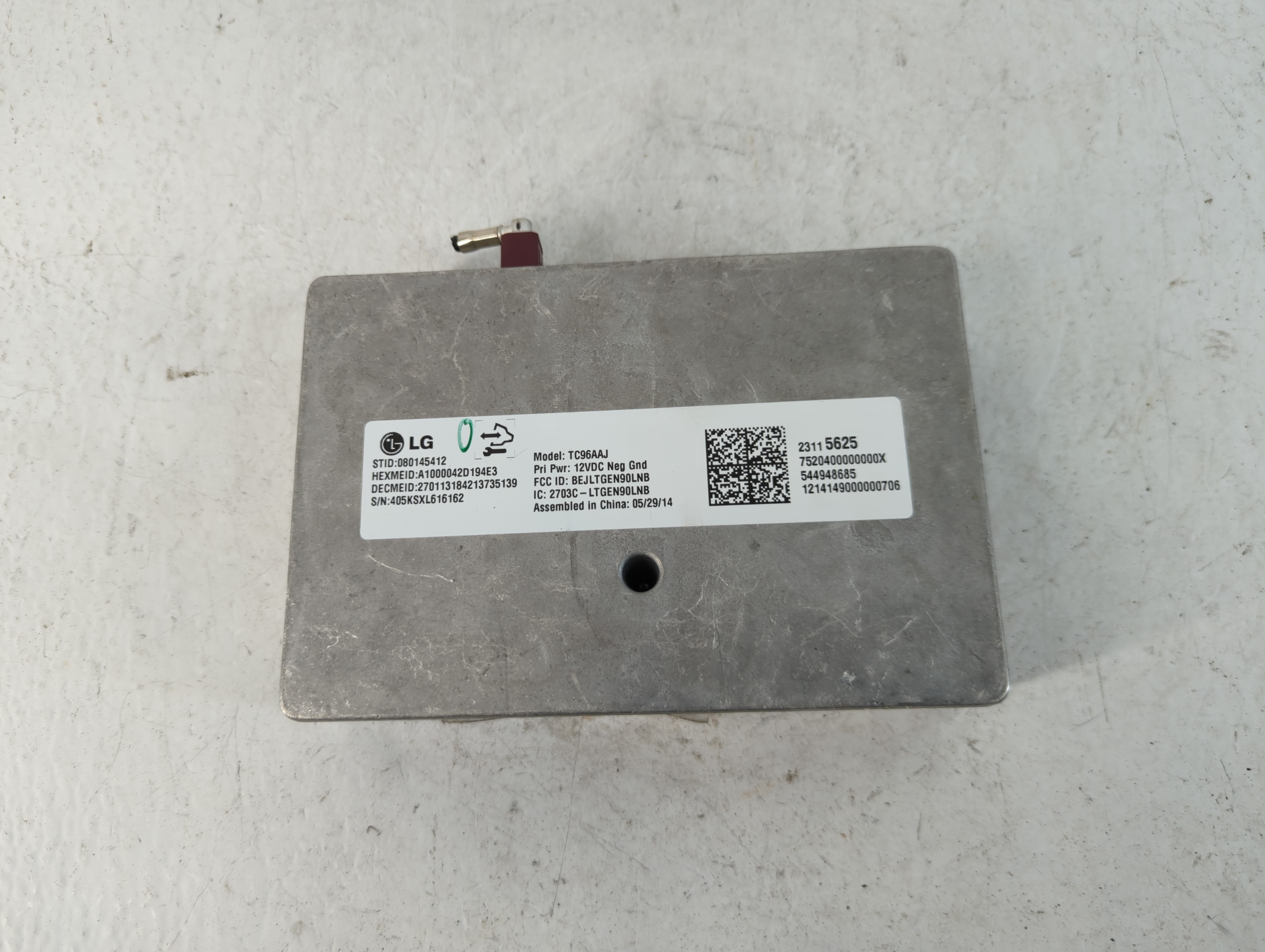 2014 Chevrolet Silverado 1500 Communication Control Module 23115625 888596 - Oemusedautoparts1.com