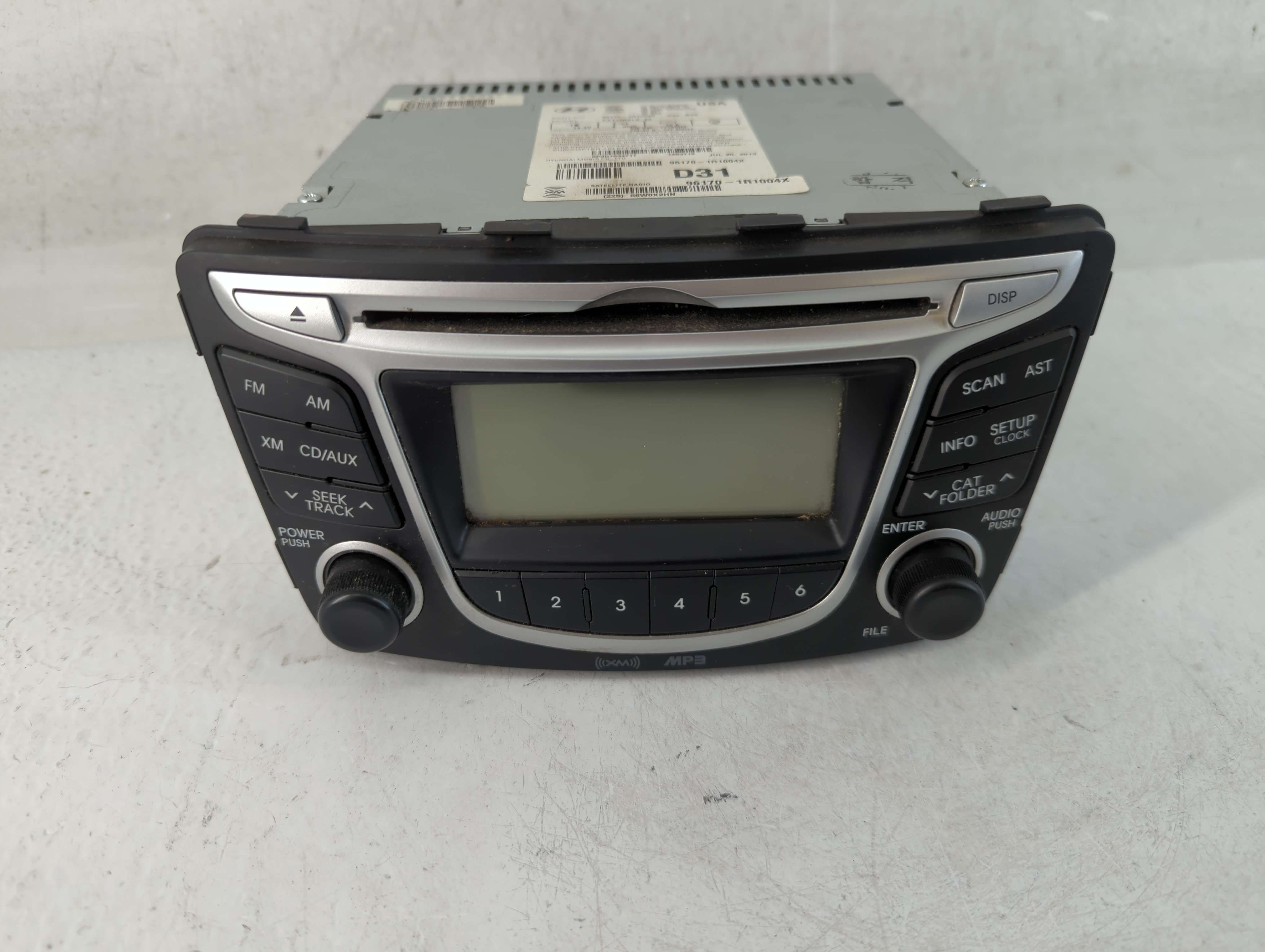 Picture of 2012-2014 Hyundai Accent Am Fm Cd Player Radio Receiver 888610