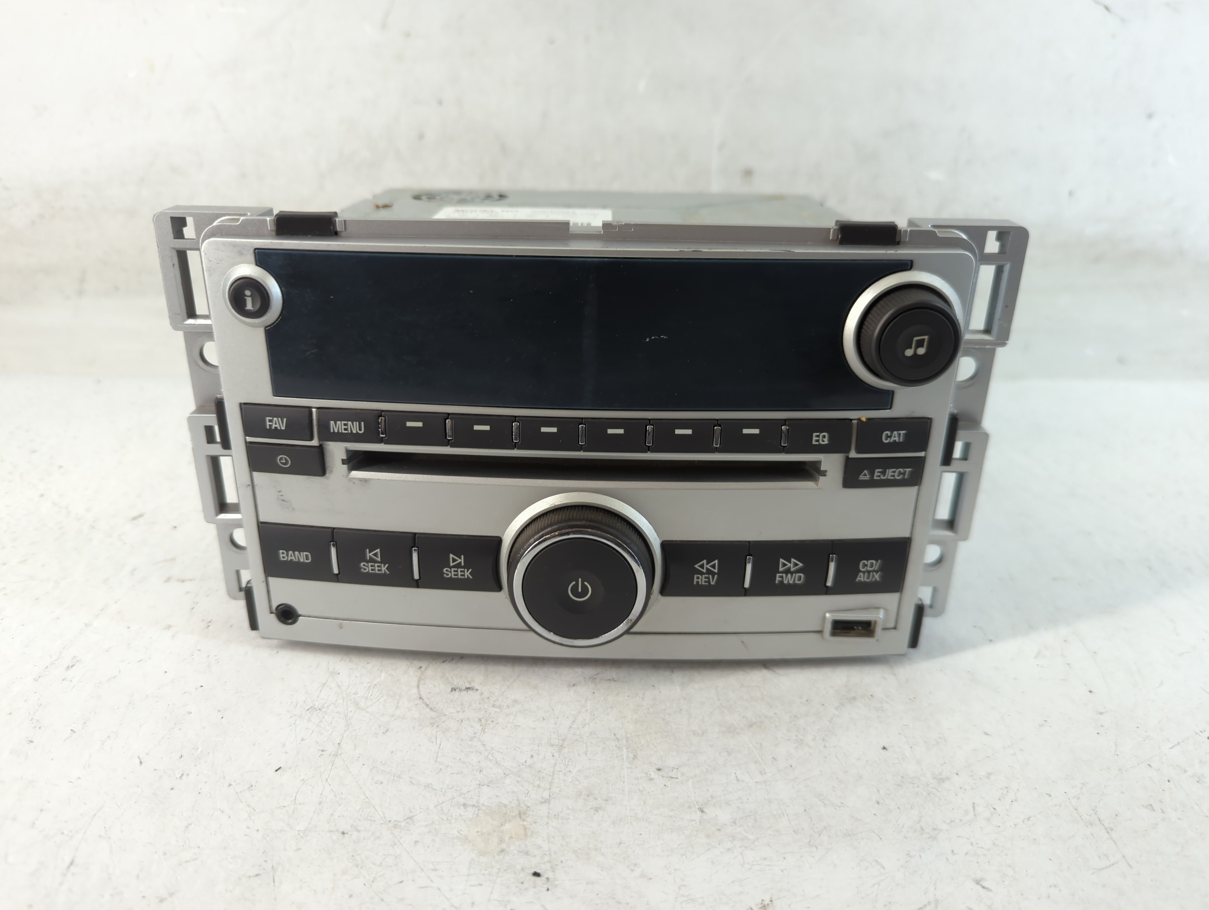 2009-2012 Chevrolet Malibu Am Fm Cd Player Radio Receiver 888638 - Oemusedautoparts1.com