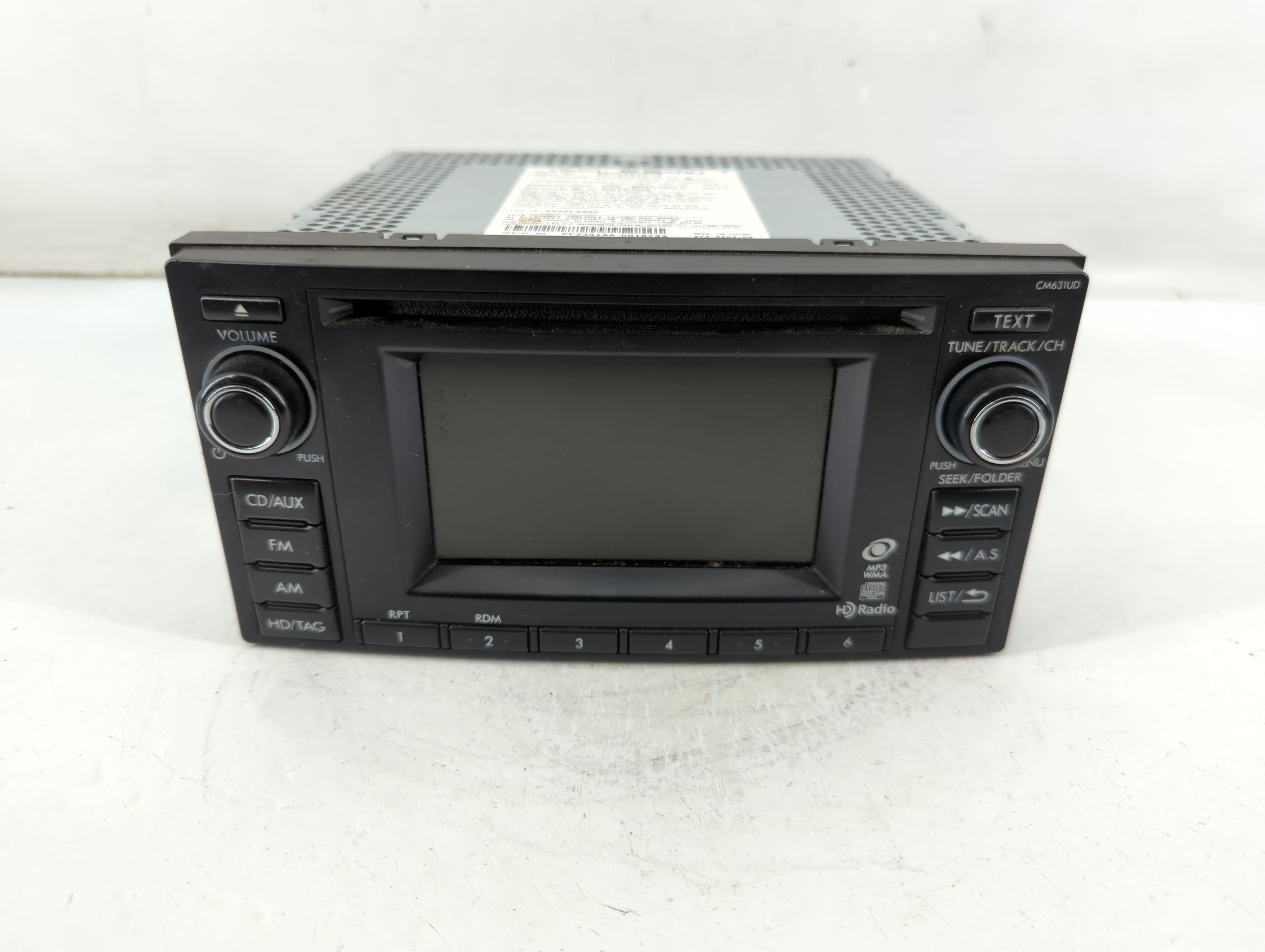 2012-2014 Subaru Impreza Am Fm Cd Player Radio Receiver 888657 - Oemusedautoparts1.com
