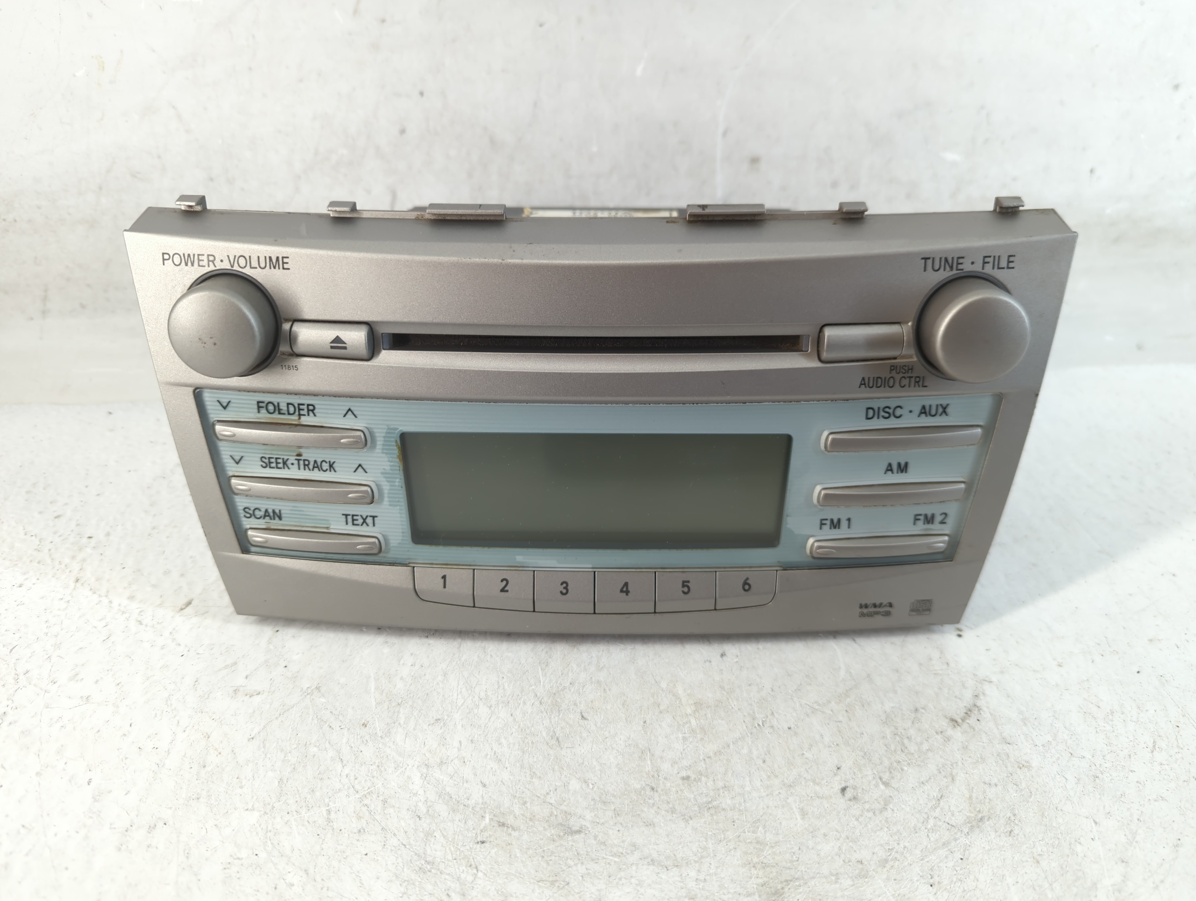 2007-2009 Toyota Camry Am Fm Cd Player Radio Receiver 888670 - Oemusedautoparts1.com