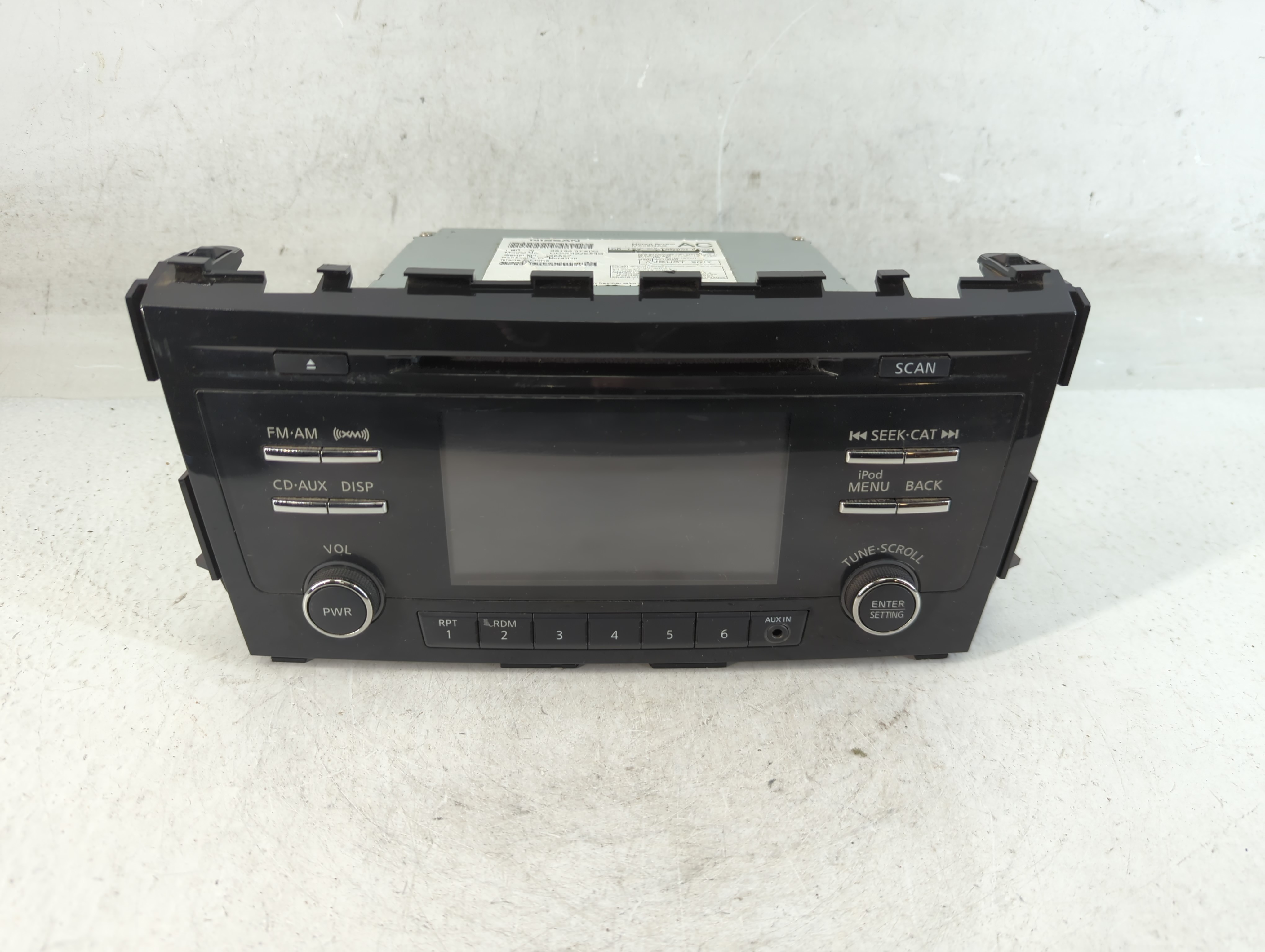 2013-2015 Nissan Altima Am Fm Cd Player Radio Receiver 888676 - Oemusedautoparts1.com