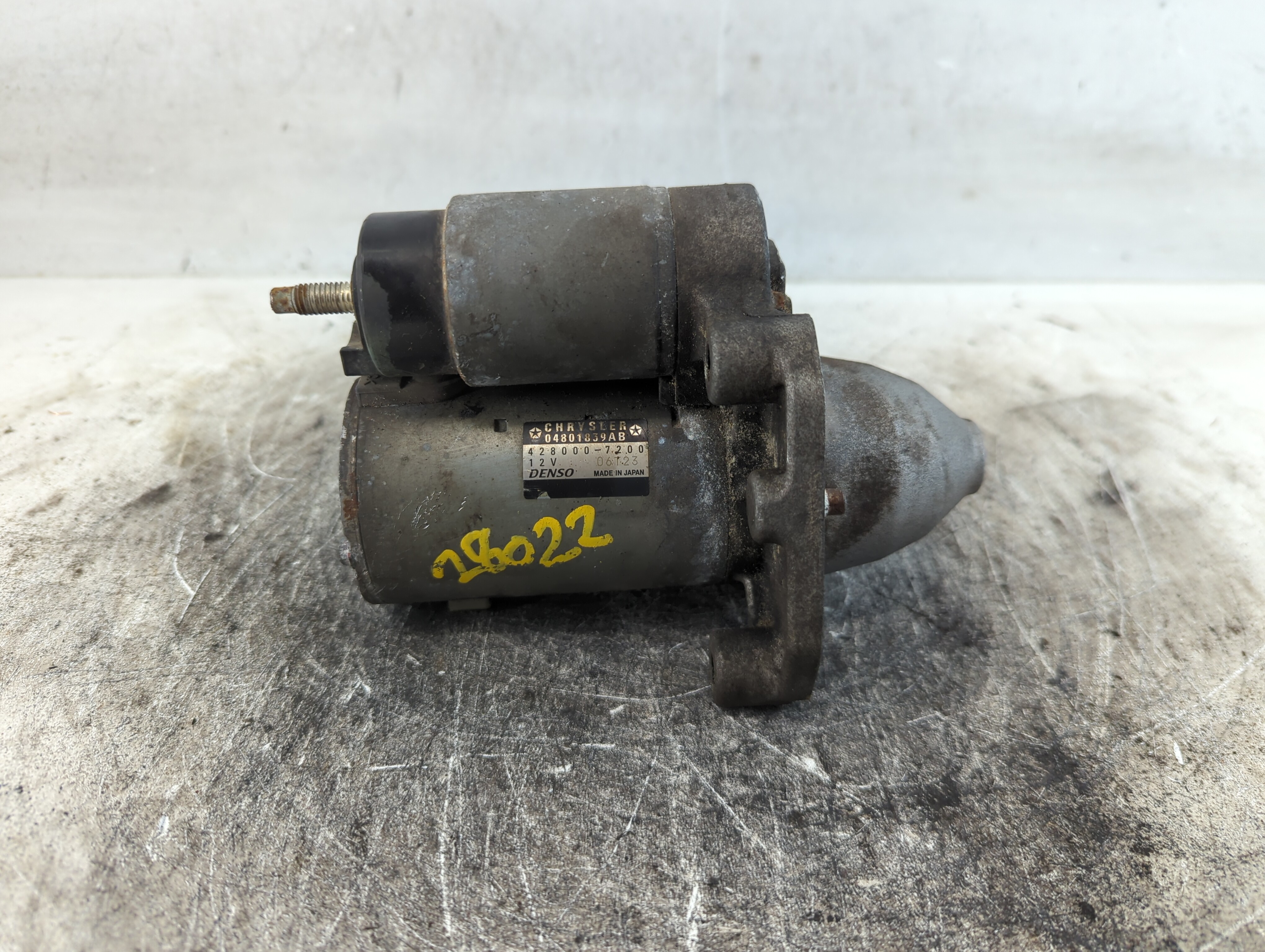 2011-2019 Dodge Journey Car Starter Motor Solenoid Oem 888963 - Oemusedautoparts1.com