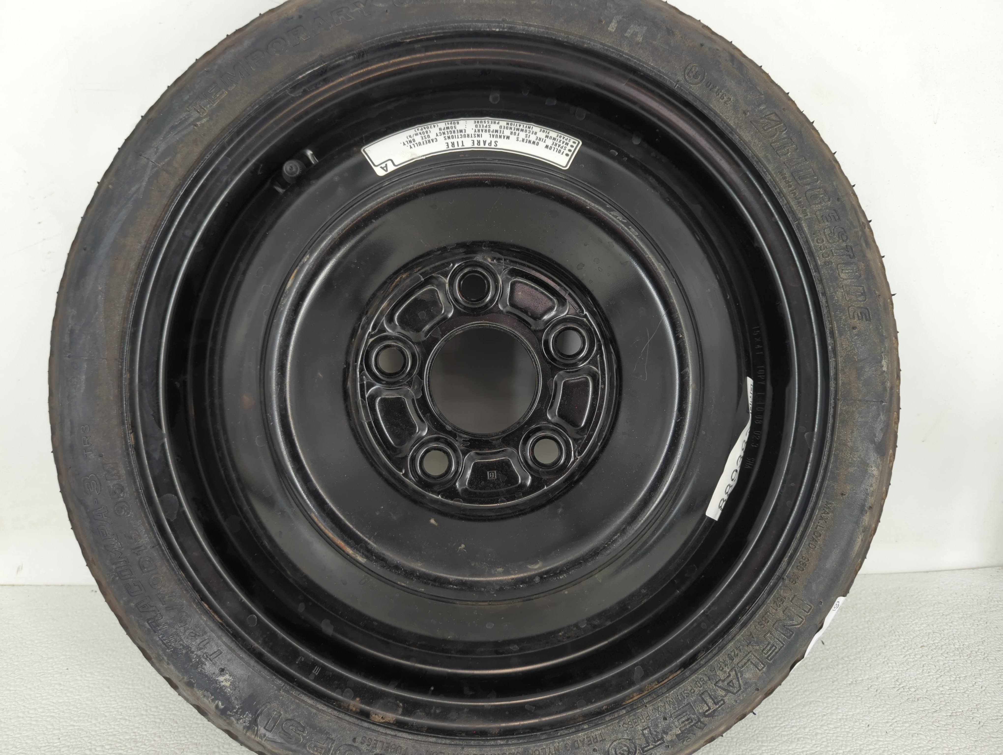 Picture of 2006-2015 Hyundai Tucson Spare Donut Tire Wheel Rim Oem 889383