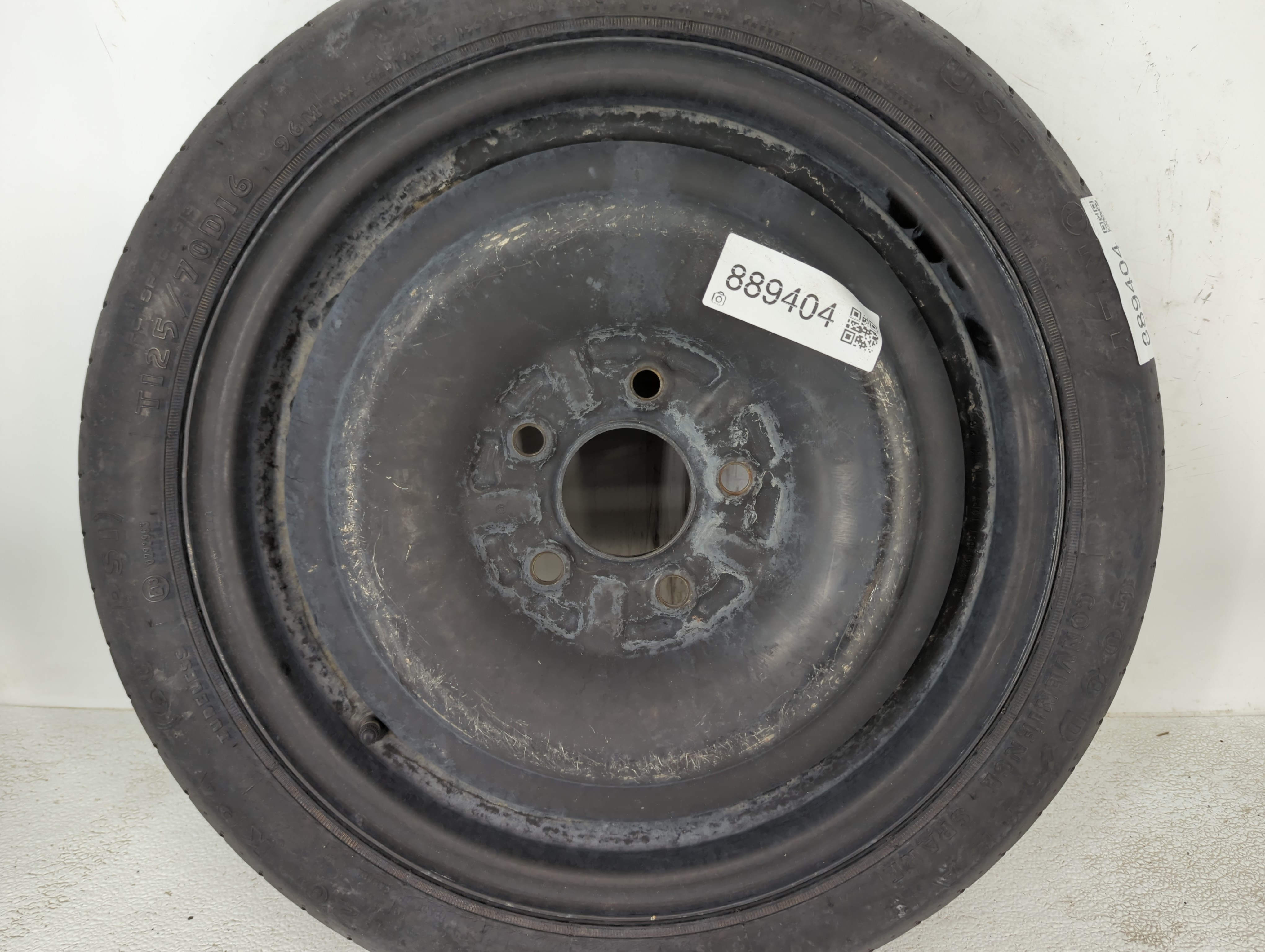 Picture of 2022-2022 Acura Mdx Spare Donut Tire Wheel Rim Oem 889404