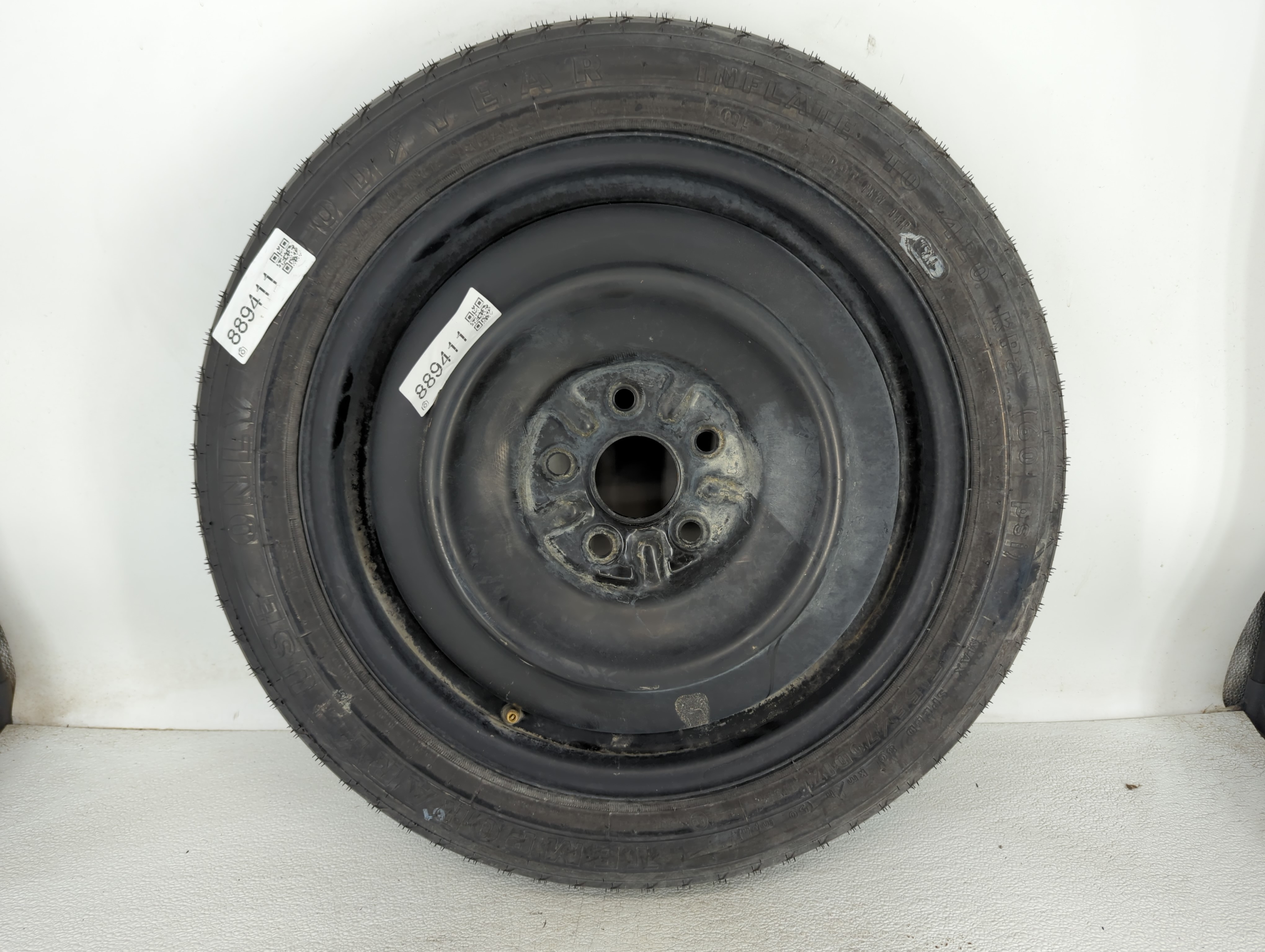 2007-2017 Toyota Camry Spare Donut Tire Wheel Rim Oem 889411 - Oemusedautoparts1.com