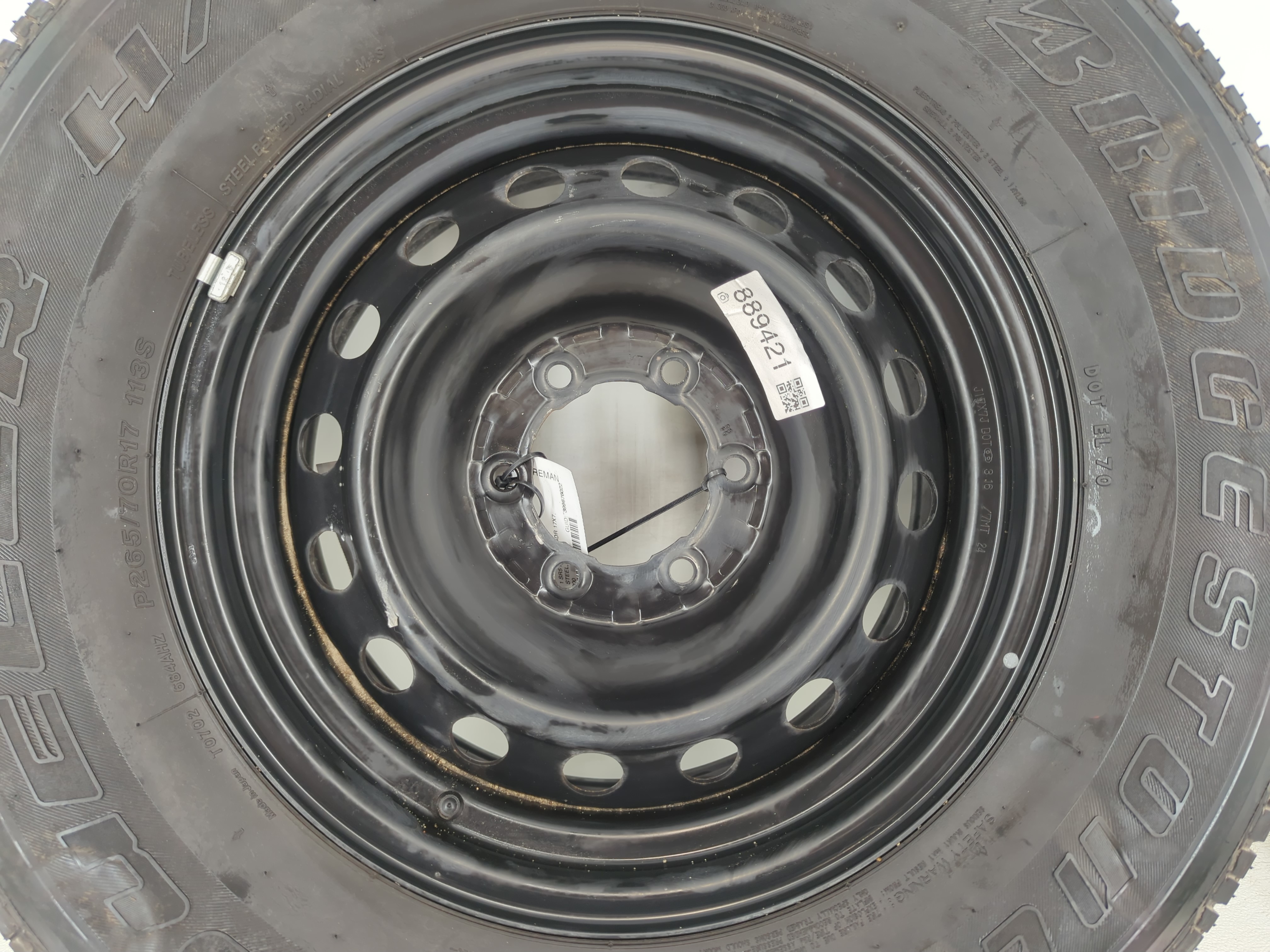2007-2014 Chevrolet Tahoe Spare Donut Tire Wheel Rim Oem 889421 - Oemusedautoparts1.com