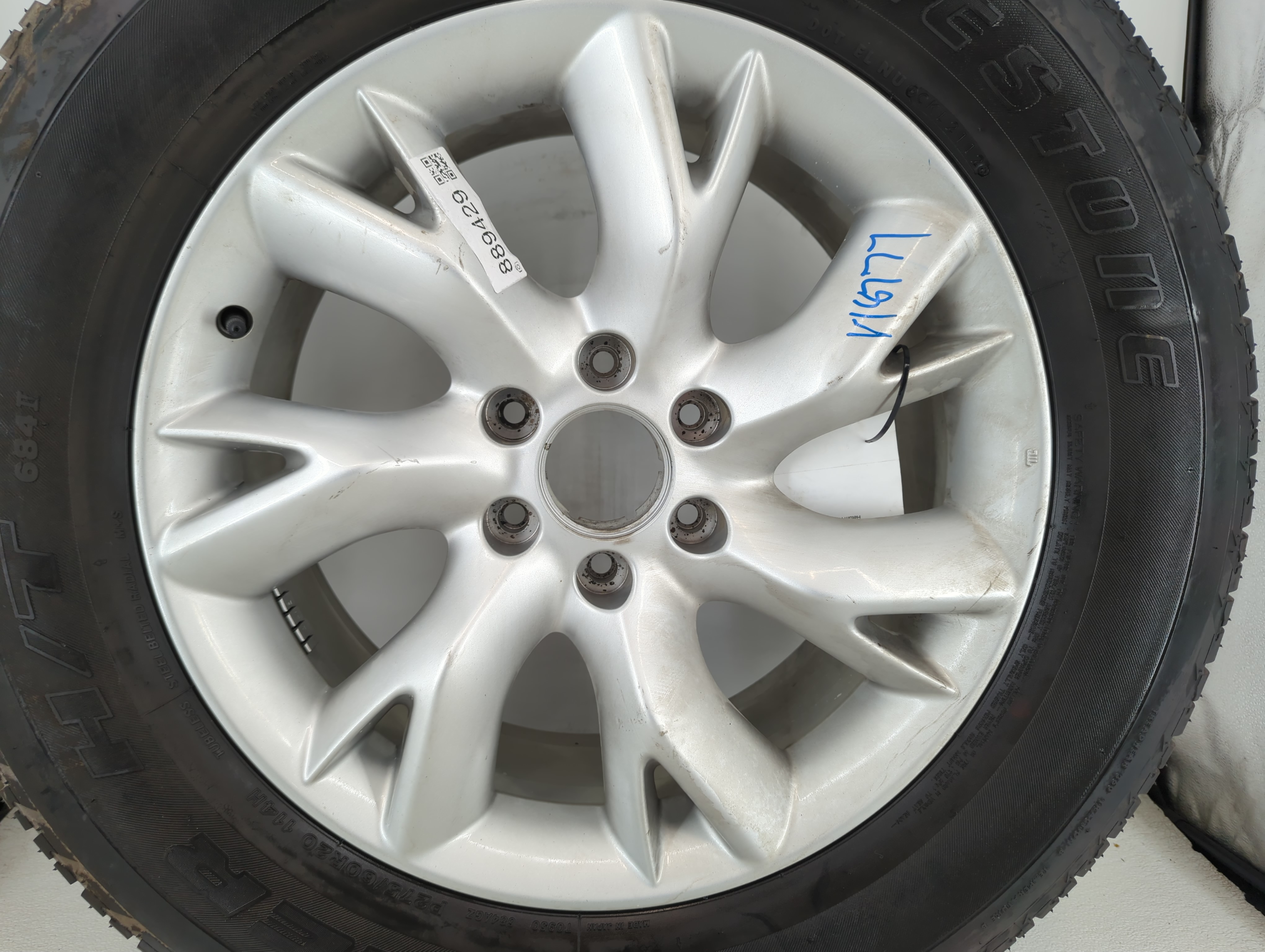 Picture of Dodge Ram 1500 Spare Donut Tire Wheel Rim Oem 889429