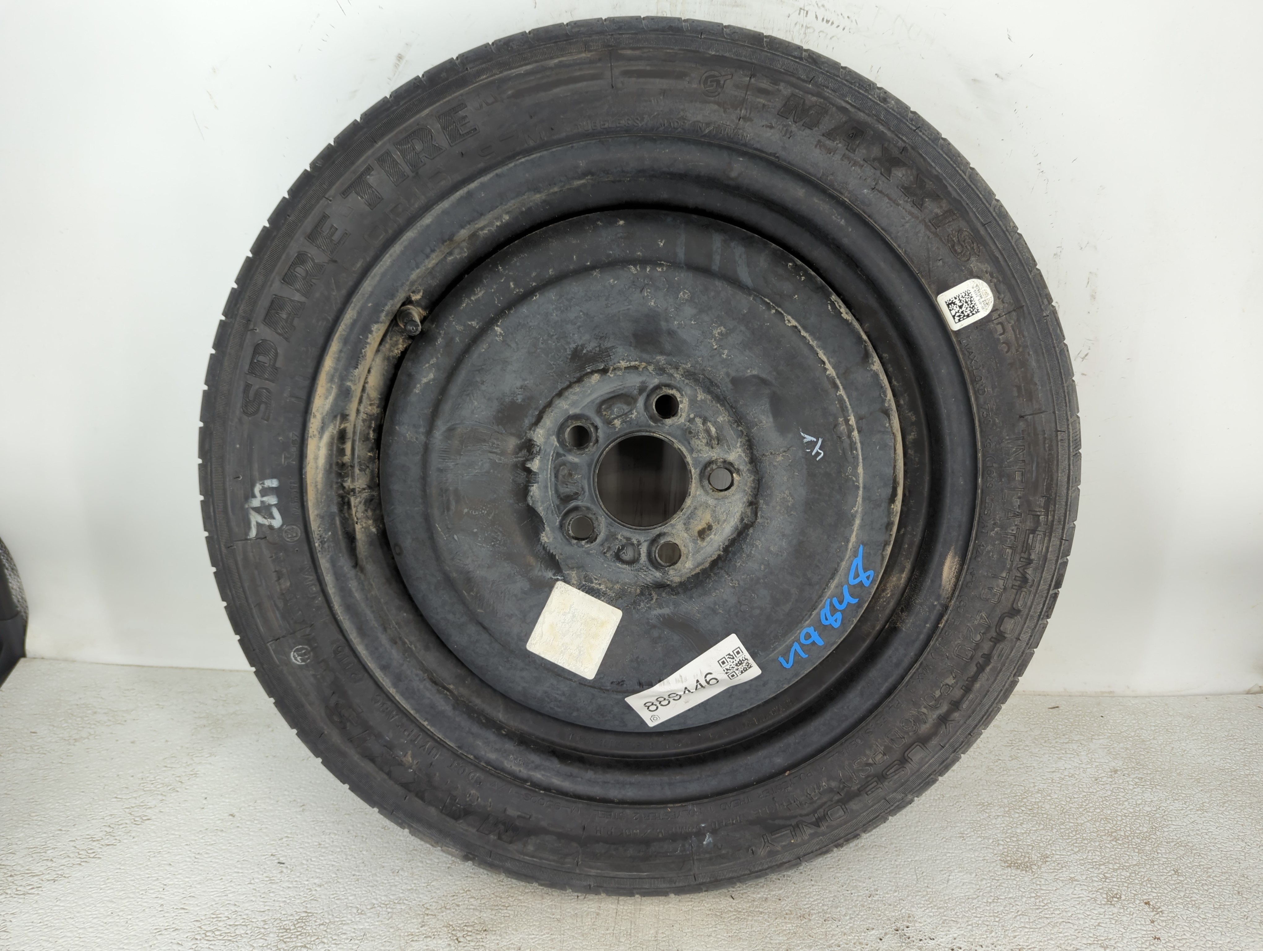 2012-2018 Ford Focus Spare Donut Tire Wheel Rim Oem 889446 - Oemusedautoparts1.com