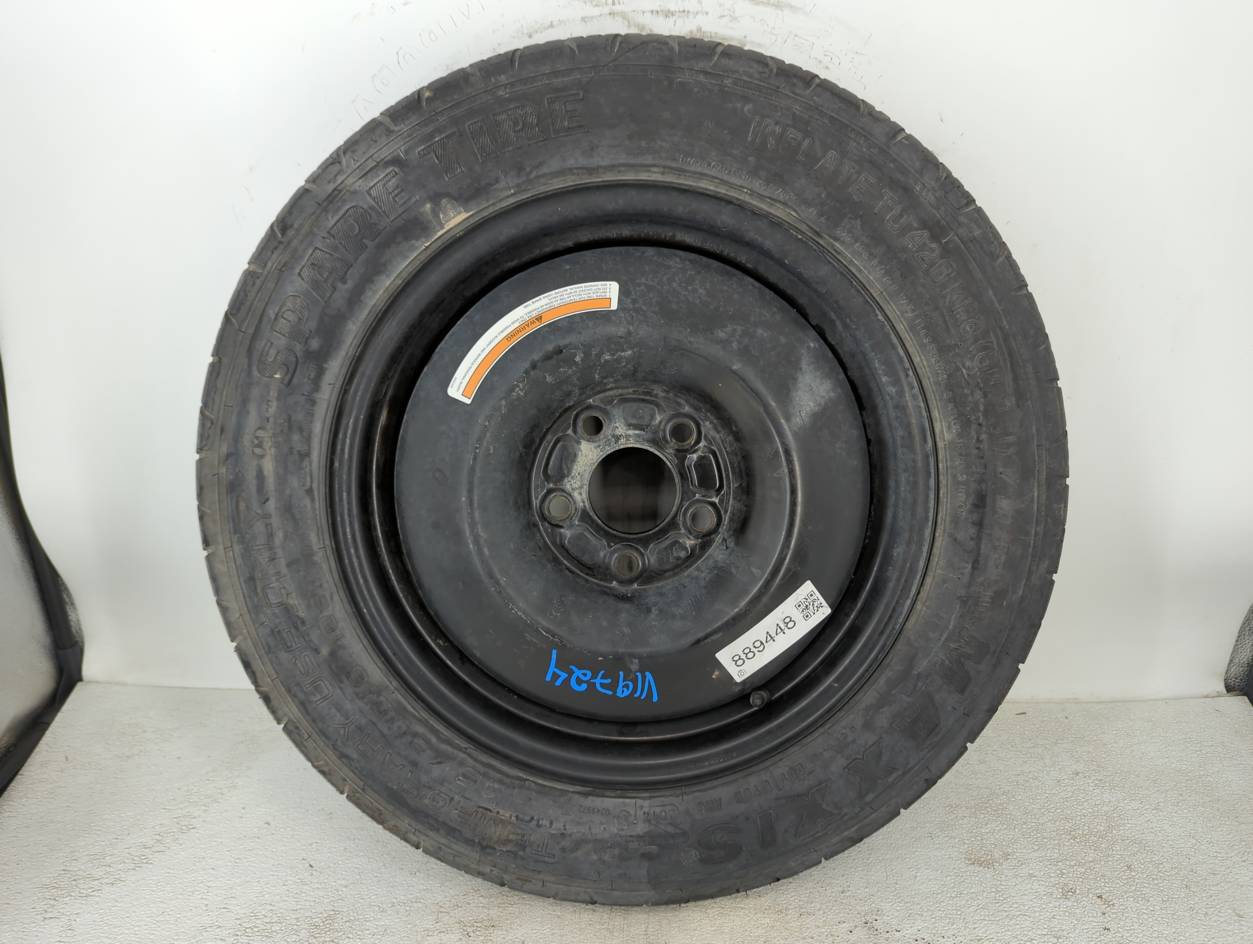 Picture of 2014-2015 Nissan Rogue Spare Donut Tire Wheel Rim Oem 889448