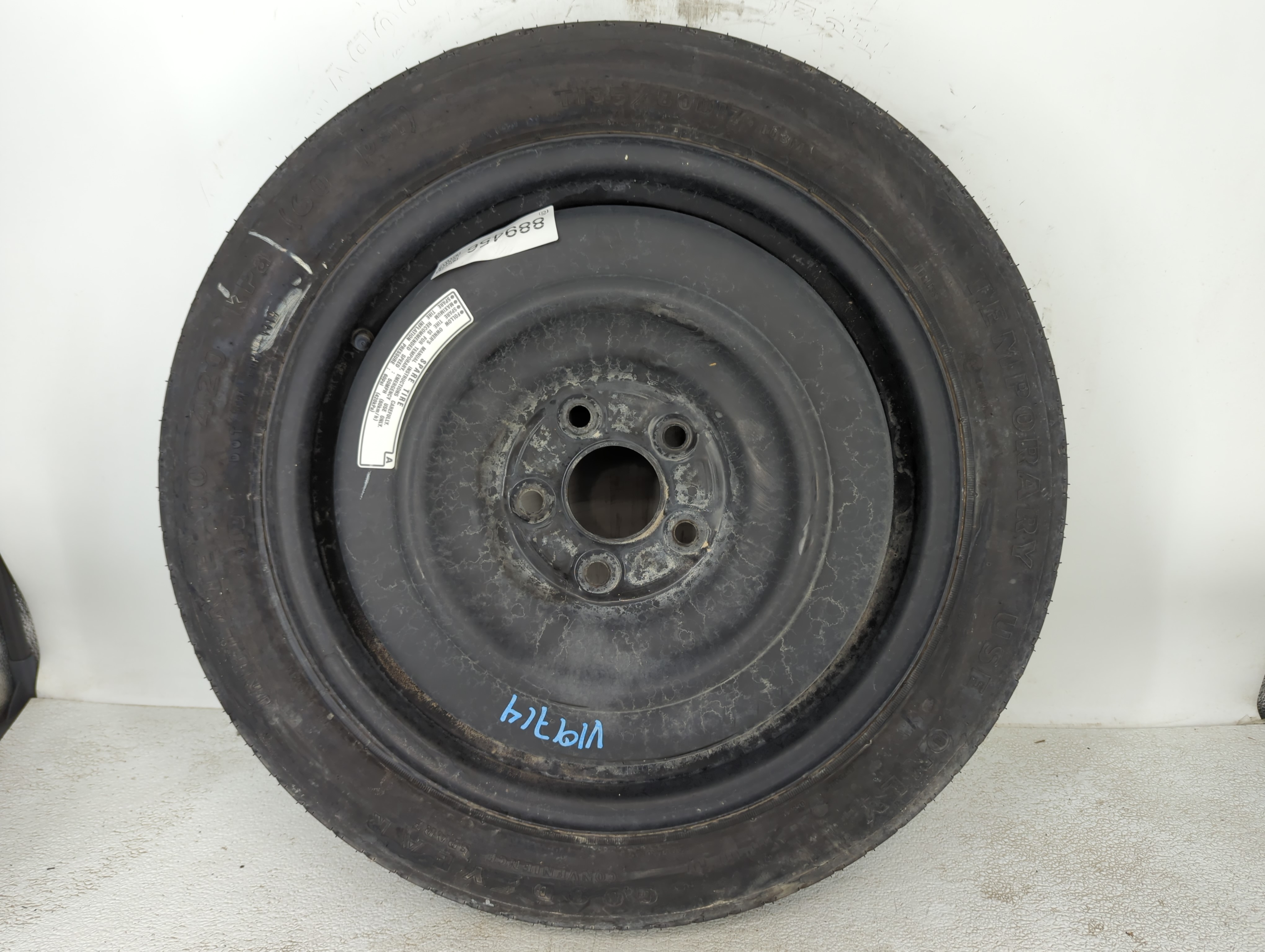 2016-2022 Honda Accord Spare Donut Tire Wheel Rim Oem 889456 - Oemusedautoparts1.com
