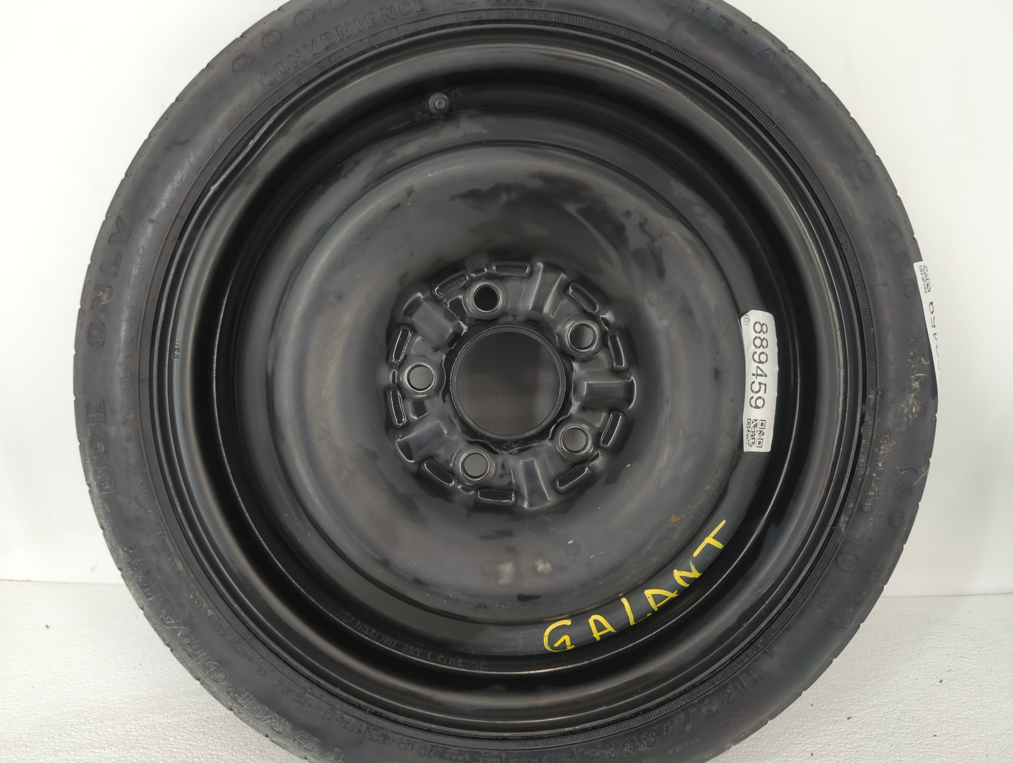 Picture of 2006-2015 Hyundai Tucson Spare Donut Tire Wheel Rim Oem 889459