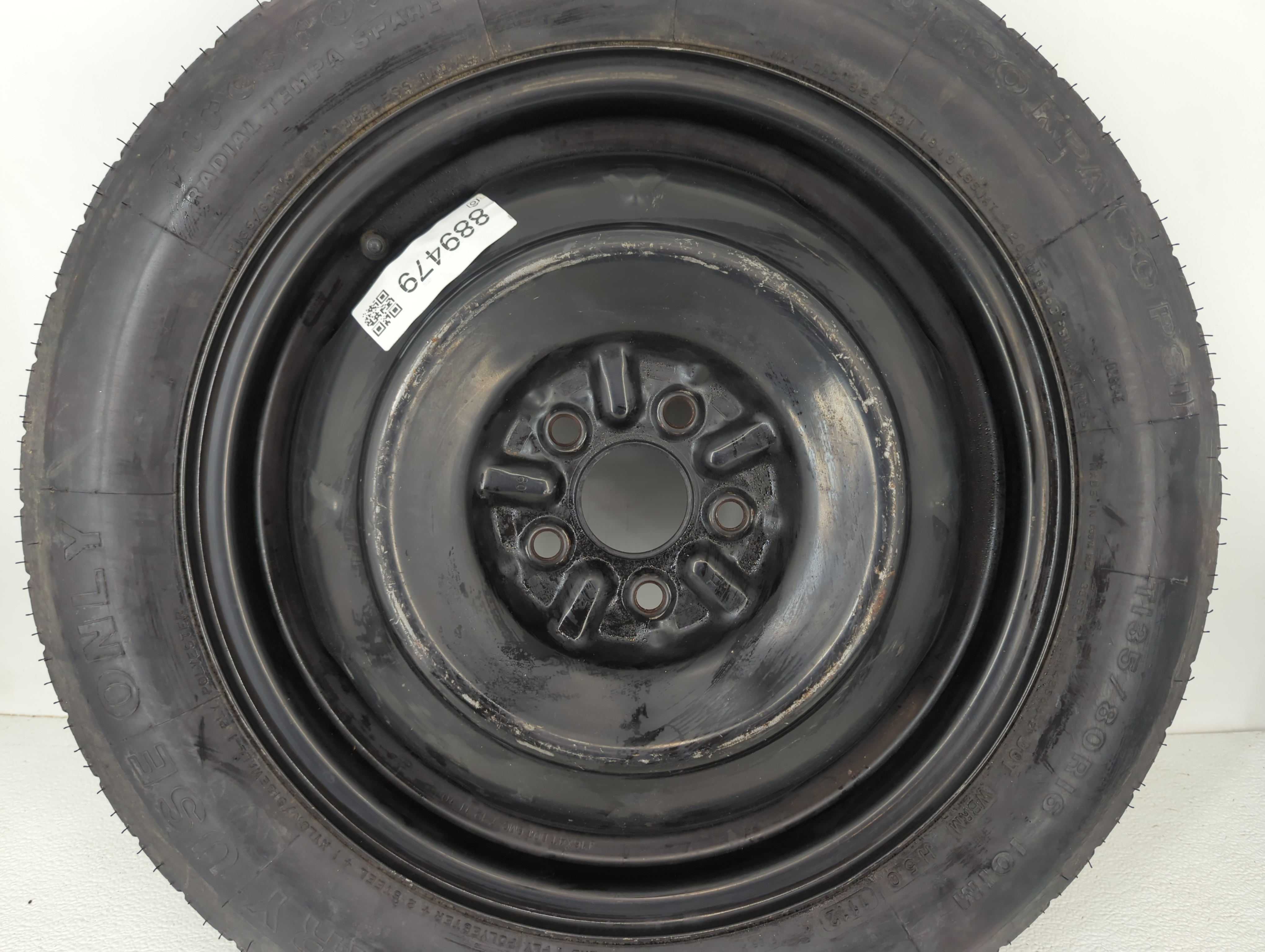 2010-2014 Subaru Legacy Spare Donut Tire Wheel Rim Oem 889479 - Oemusedautoparts1.com