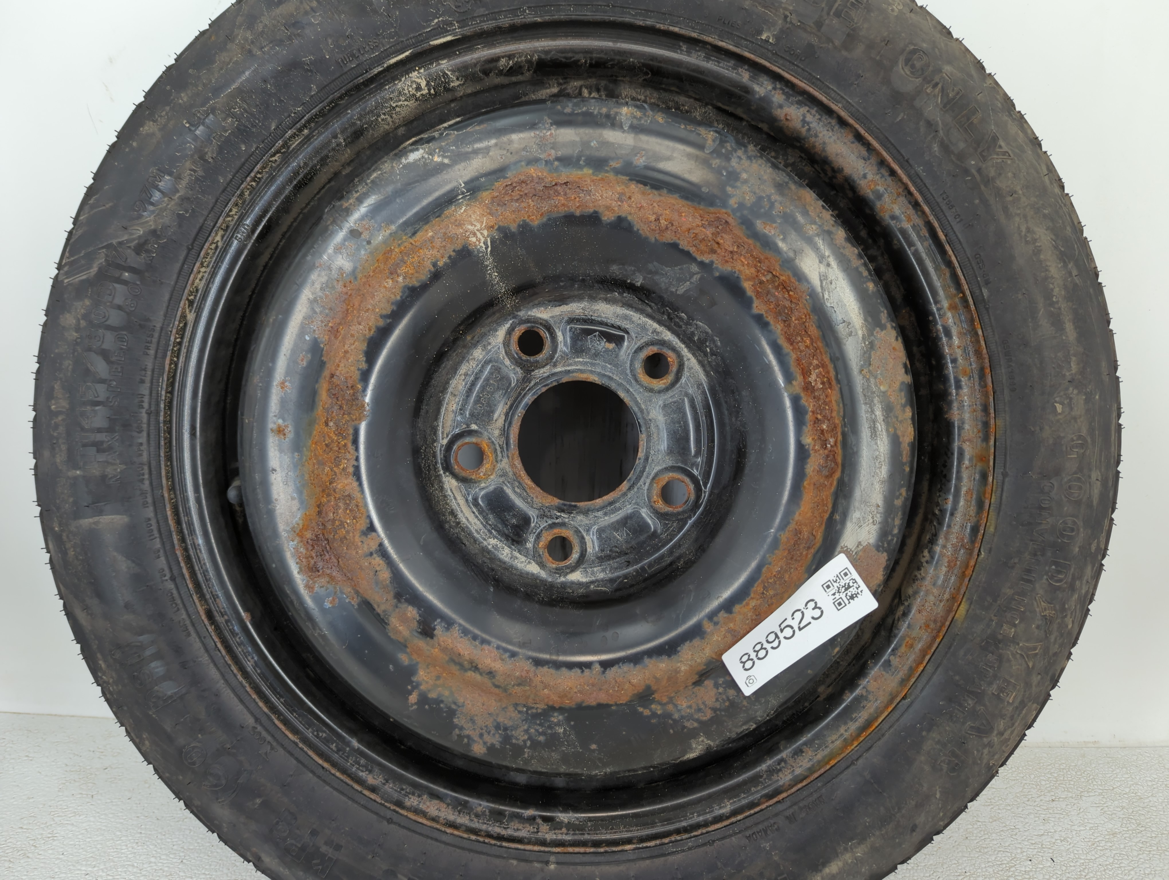 2011-2017 Buick Regal Spare Donut Tire Wheel Rim Oem 889523 - Oemusedautoparts1.com