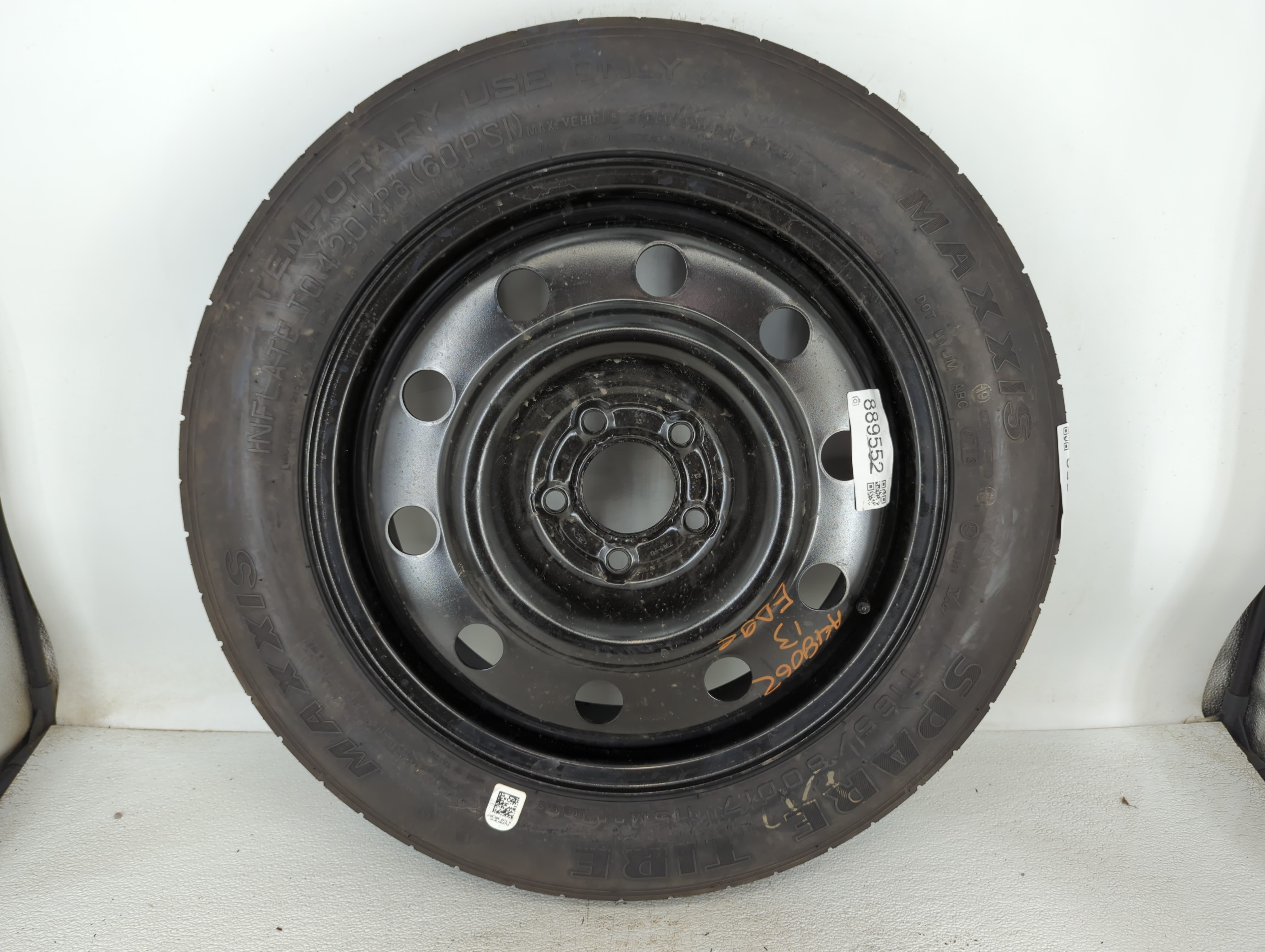 2007-2014 Ford Edge Spare Donut Tire Wheel Rim Oem 889552 - Oemusedautoparts1.com