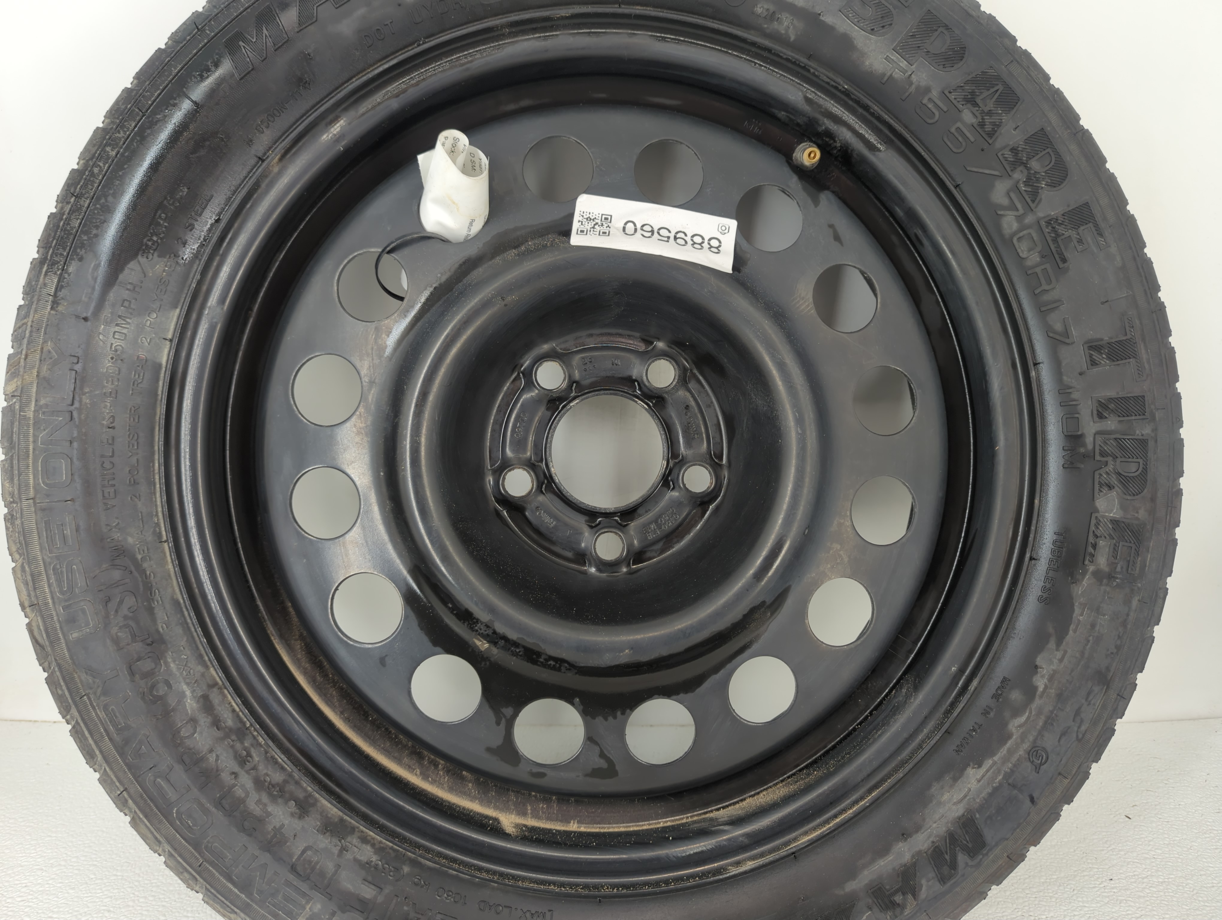 Picture of 2013-2016 Ford Escape Spare Donut Tire Wheel Rim Oem 889560