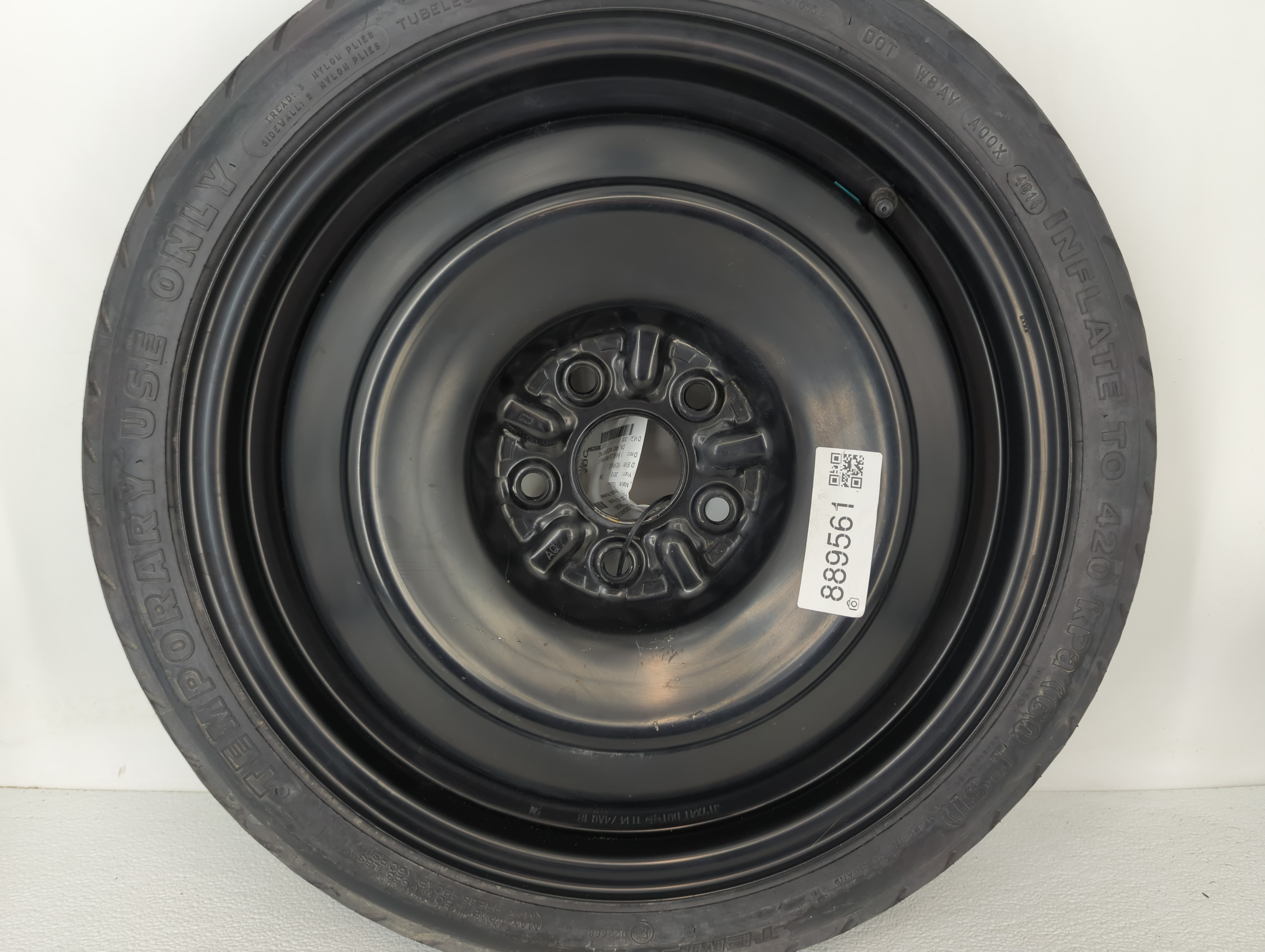 2006-2009 Lexus Is250 Spare Donut Tire Wheel Rim Oem 889561 - Oemusedautoparts1.com