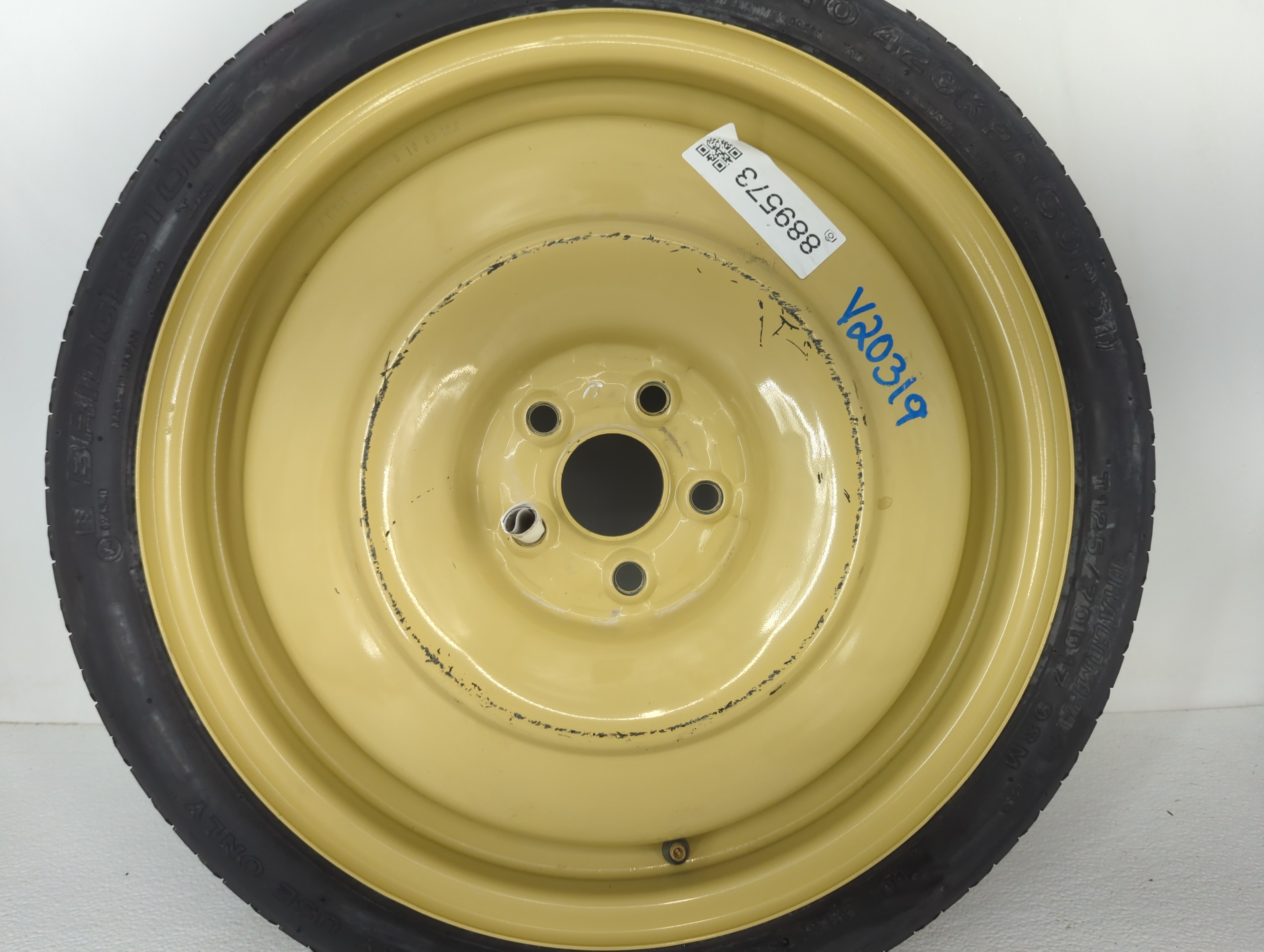 2006-2009 Lexus Is250 Spare Donut Tire Wheel Rim Oem 889573 - Oemusedautoparts1.com