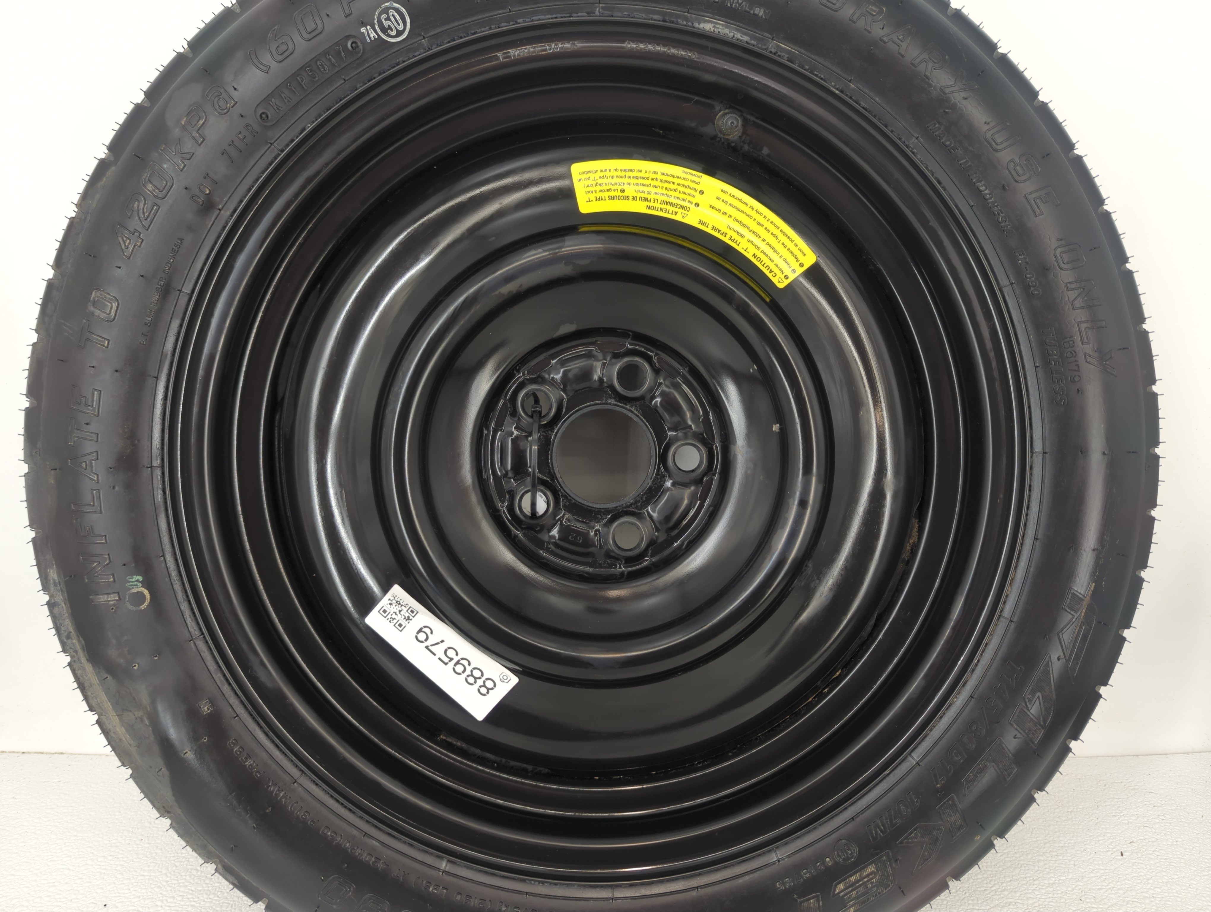 Picture of 2004-2022 Nissan Maxima Spare Donut Tire Wheel Rim Oem 889579
