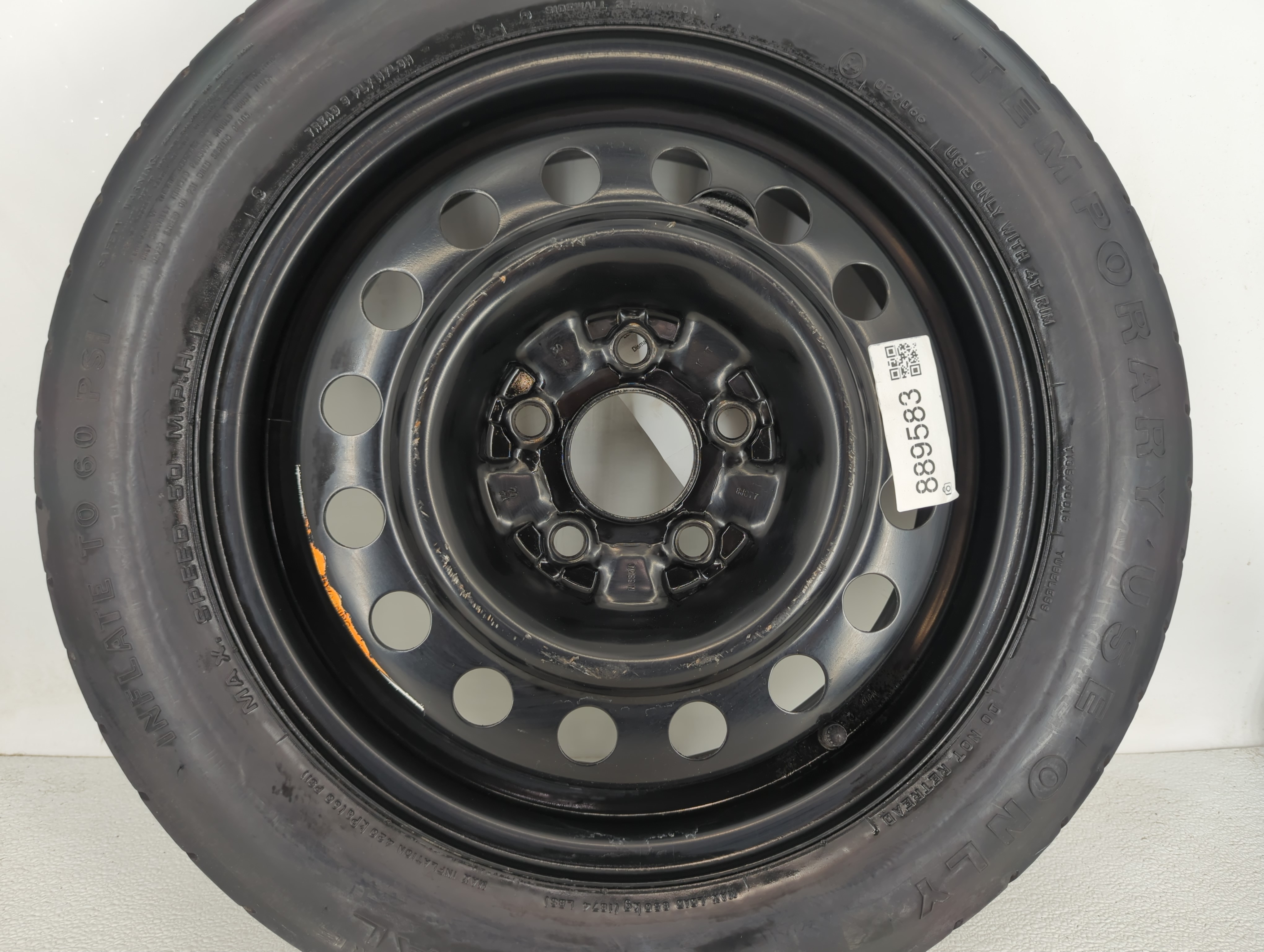 2002-2022 Nissan Altima Spare Donut Tire Wheel Rim Oem 889583 - Oemusedautoparts1.com
