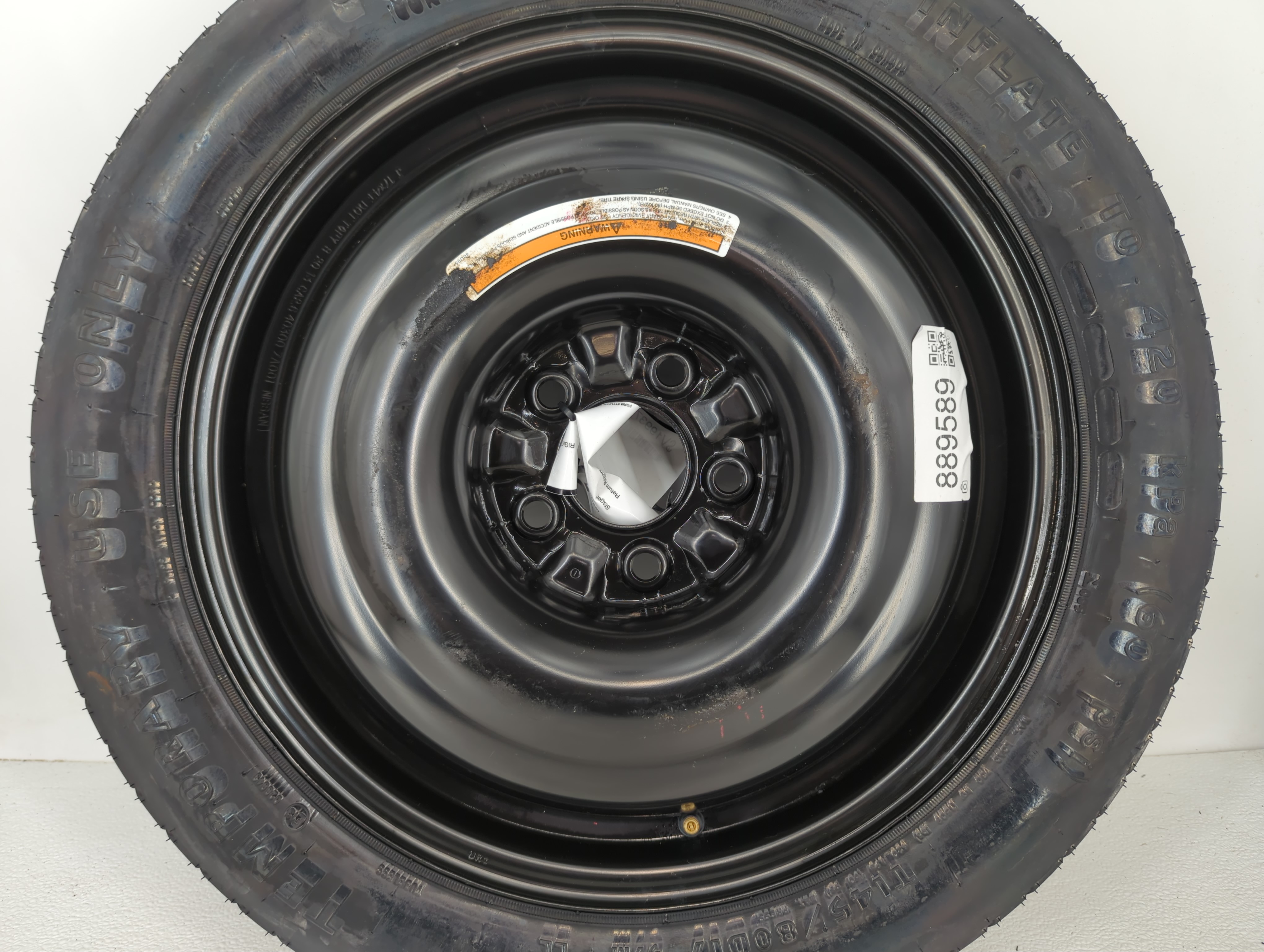 Picture of 2004-2022 Nissan Maxima Spare Donut Tire Wheel Rim Oem 889589