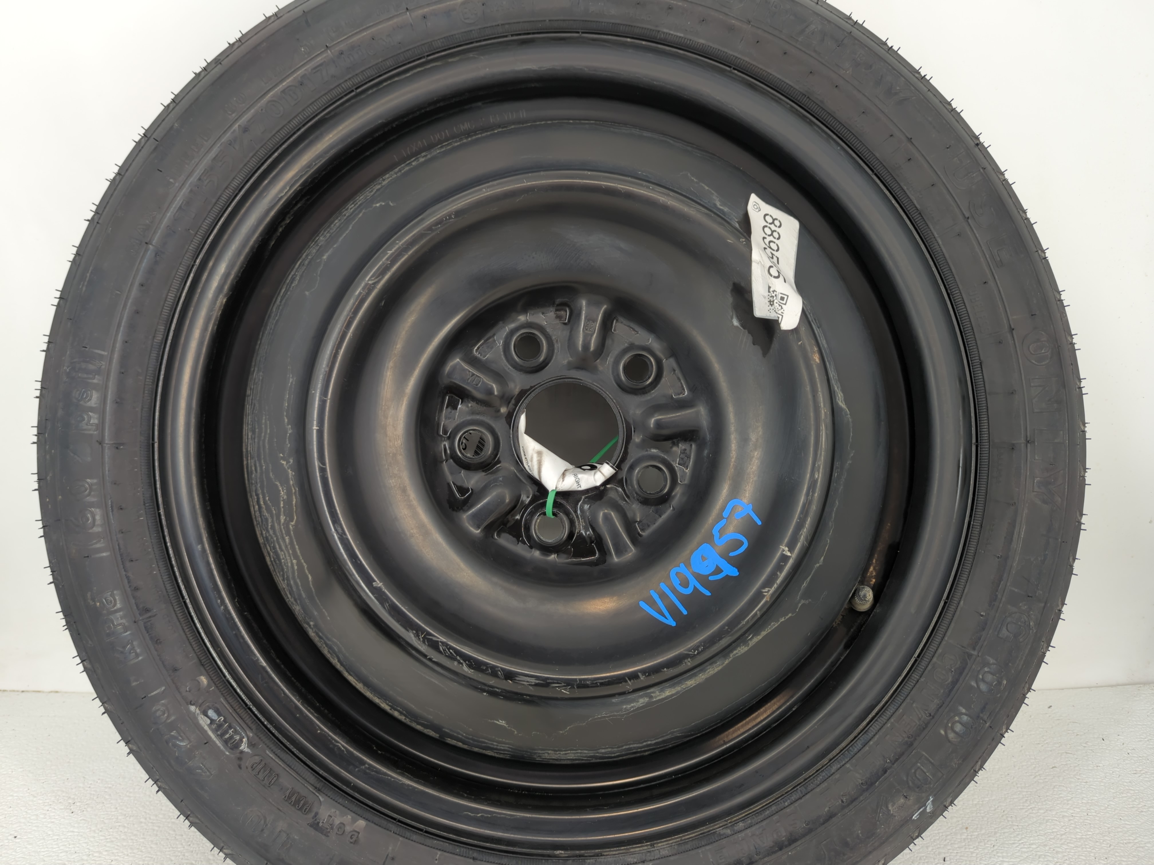 2009-2013 Subaru Forester Spare Donut Tire Wheel Rim Oem 889595 - Oemusedautoparts1.com