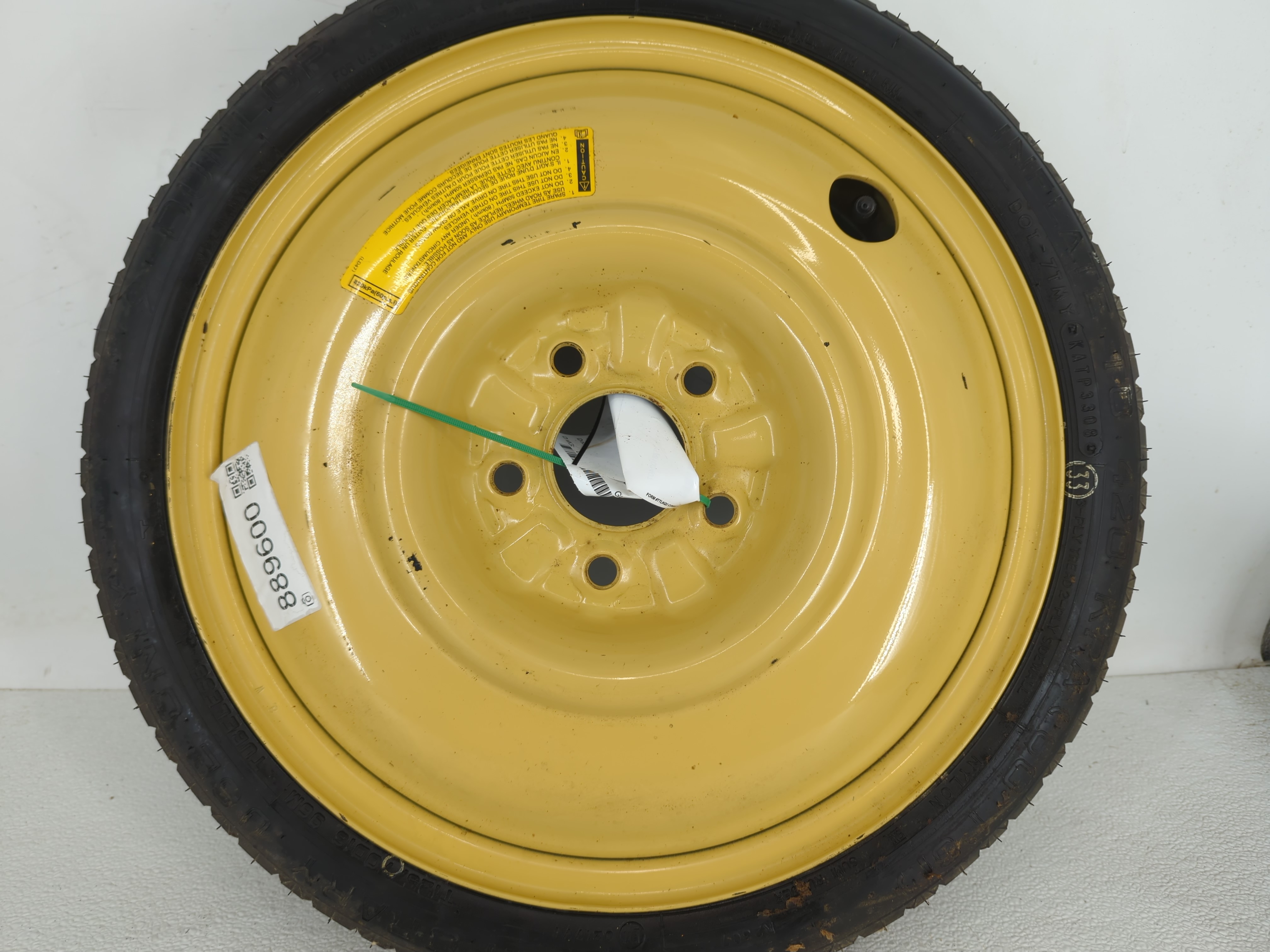 Picture of 2006-2015 Hyundai Tucson Spare Donut Tire Wheel Rim Oem 889600