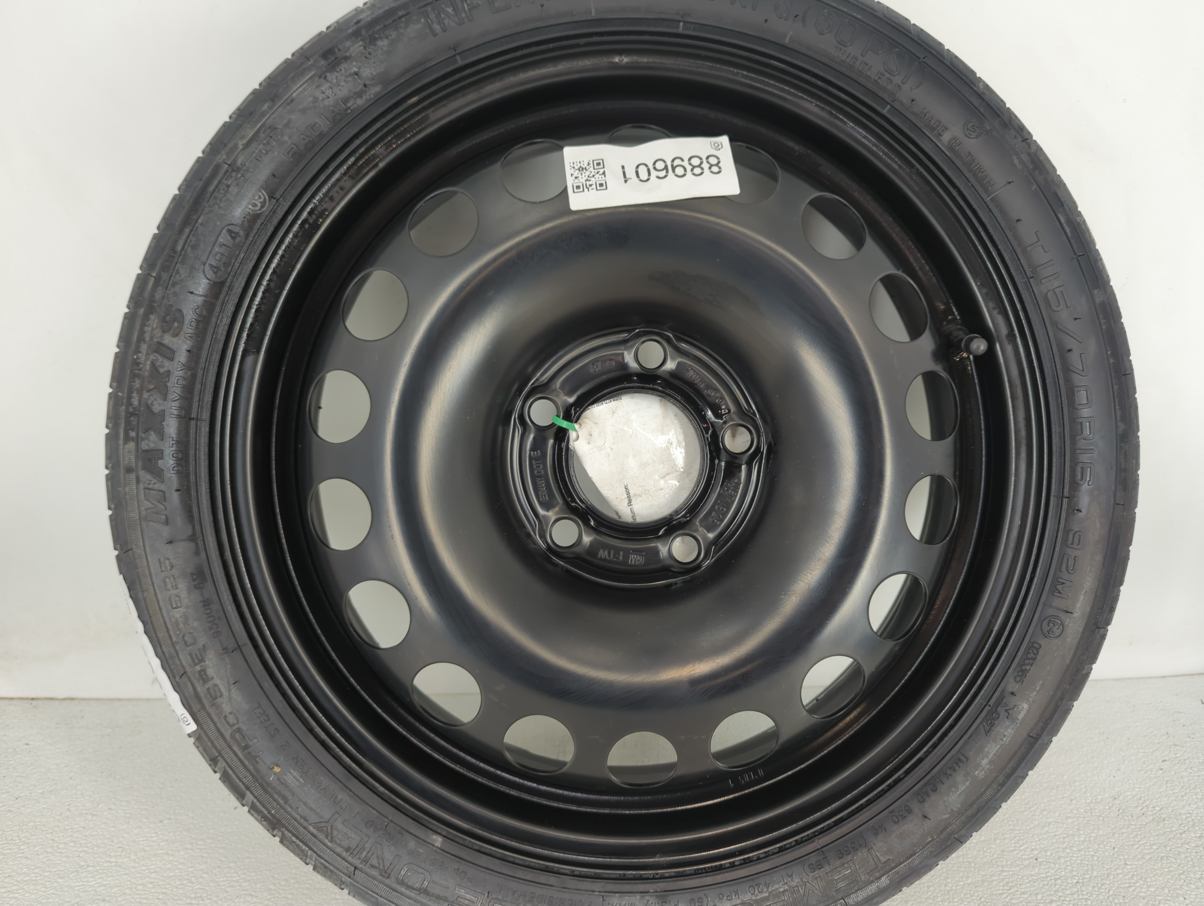 2016-2019 Chevrolet Cruze Spare Donut Tire Wheel Rim Oem 889601 - Oemusedautoparts1.com