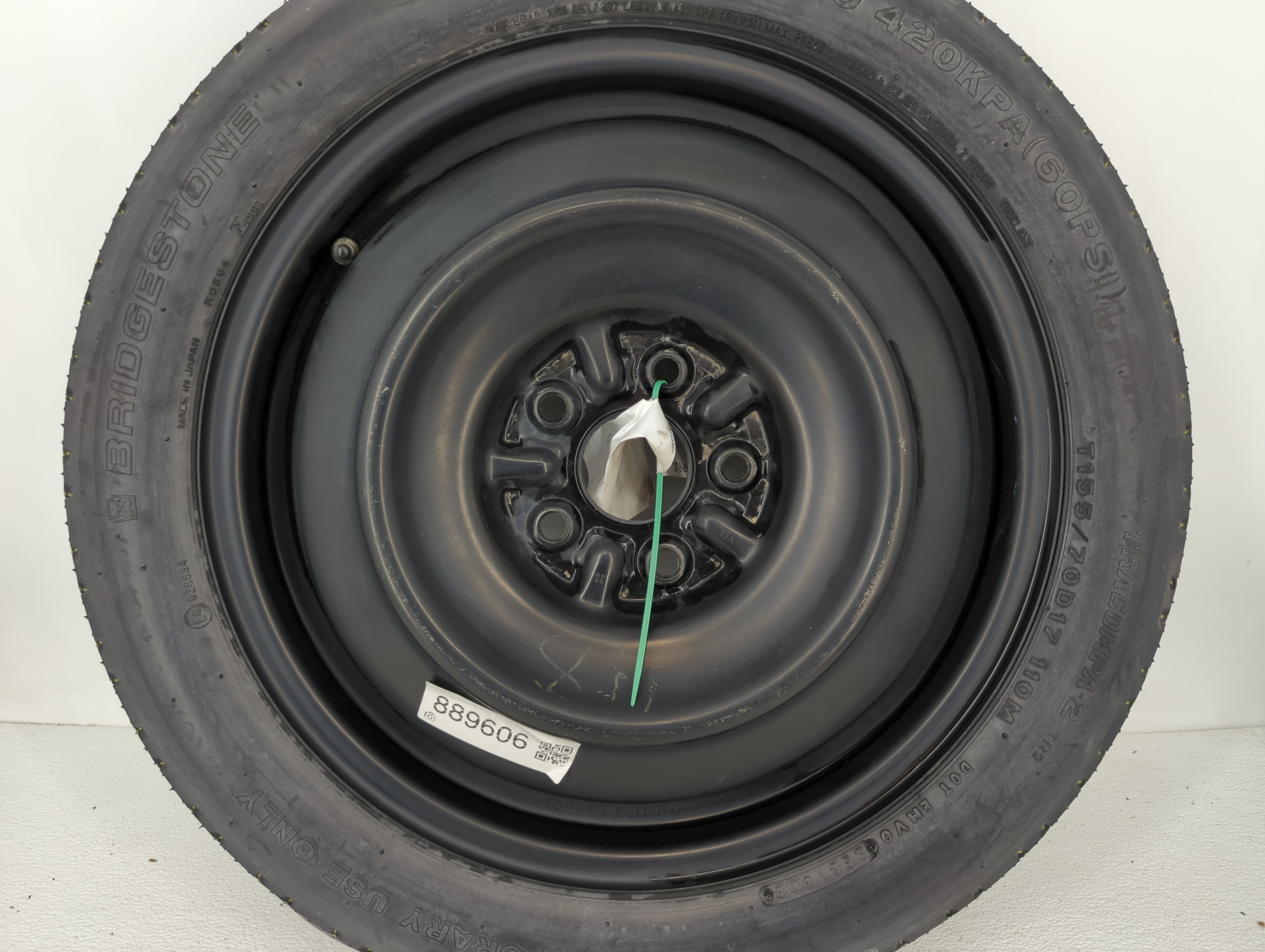 2009-2013 Subaru Forester Spare Donut Tire Wheel Rim Oem 889606 - Oemusedautoparts1.com