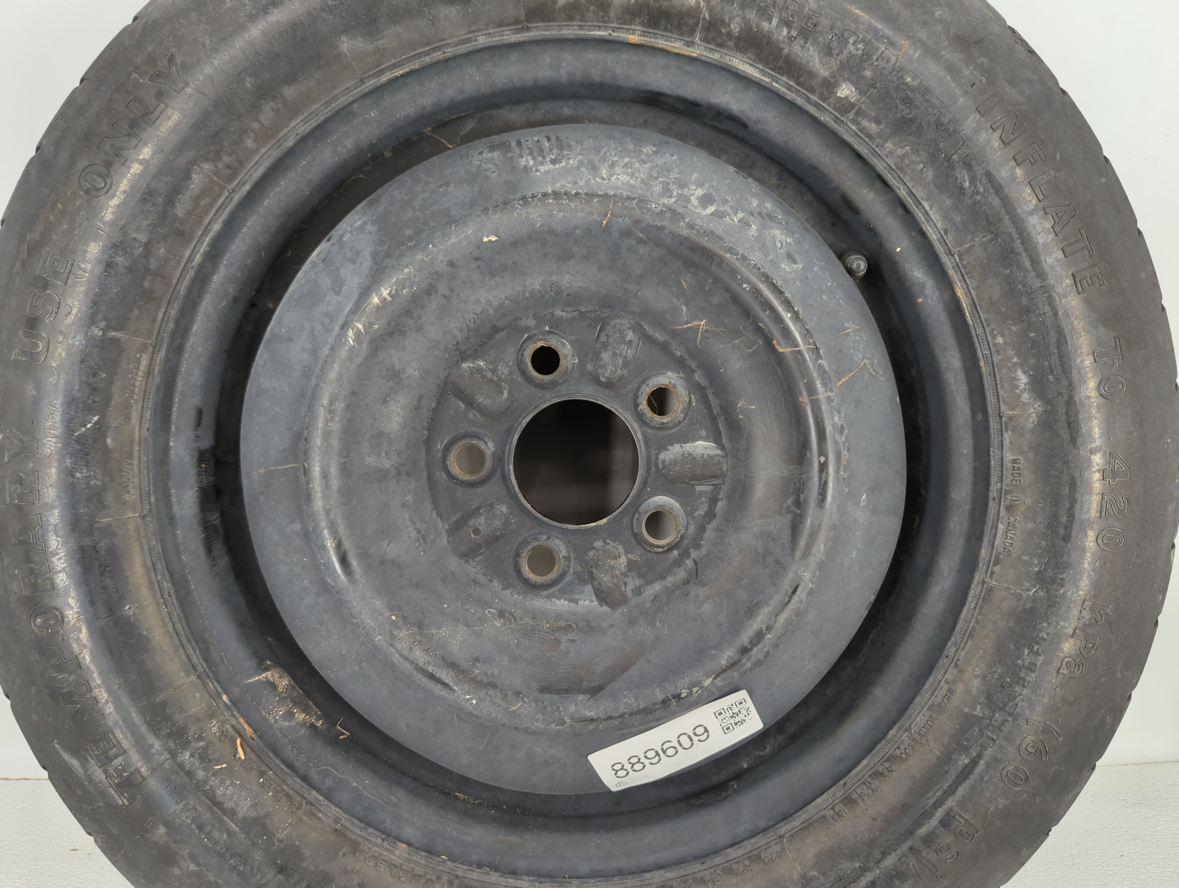 Picture of 2003-2020 Mitsubishi Outlander Spare Donut Tire Wheel Rim Oem 889609