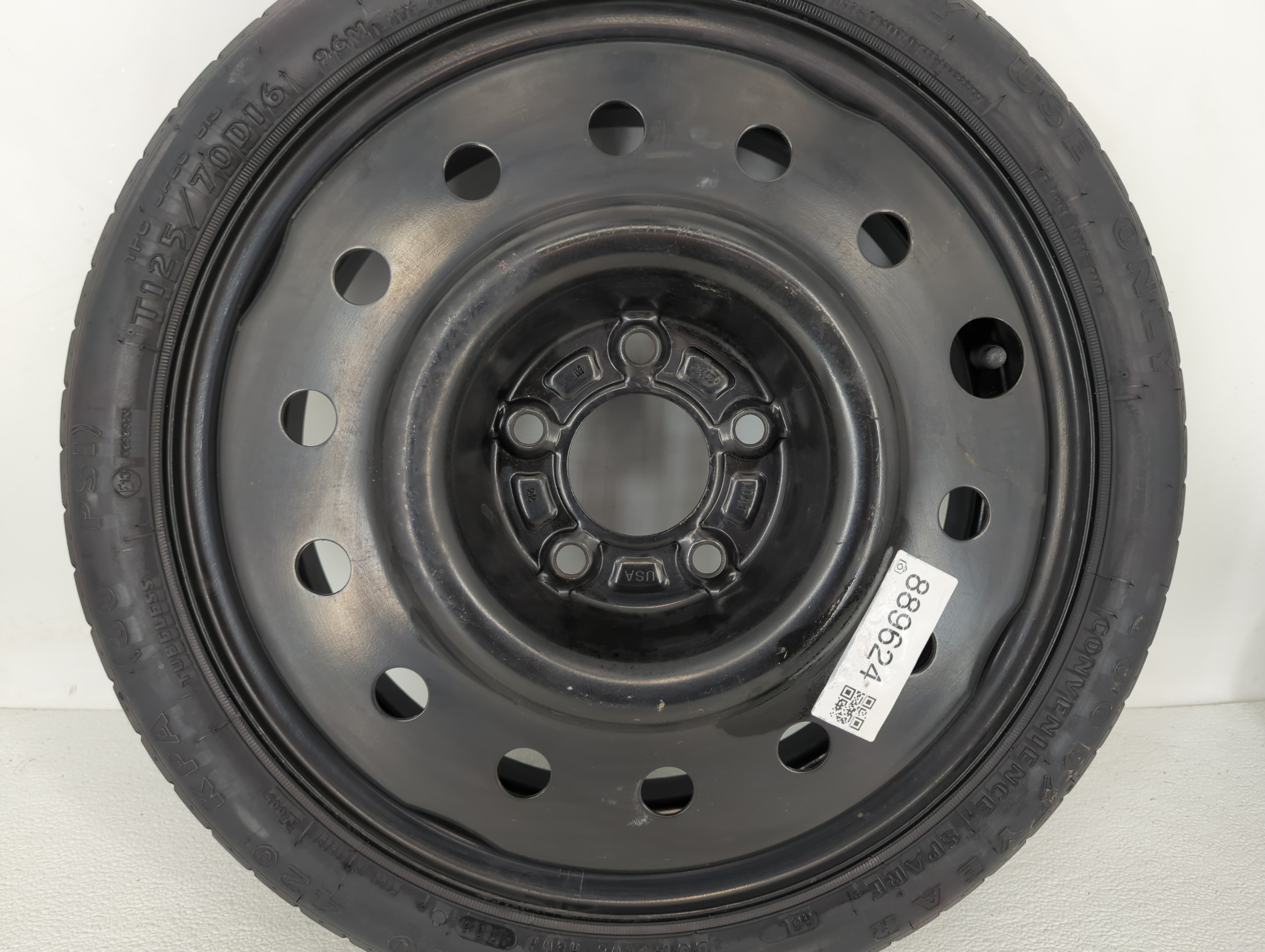 2006-2015 Hyundai Tucson Spare Donut Tire Wheel Rim Oem 889624 - Oemusedautoparts1.com