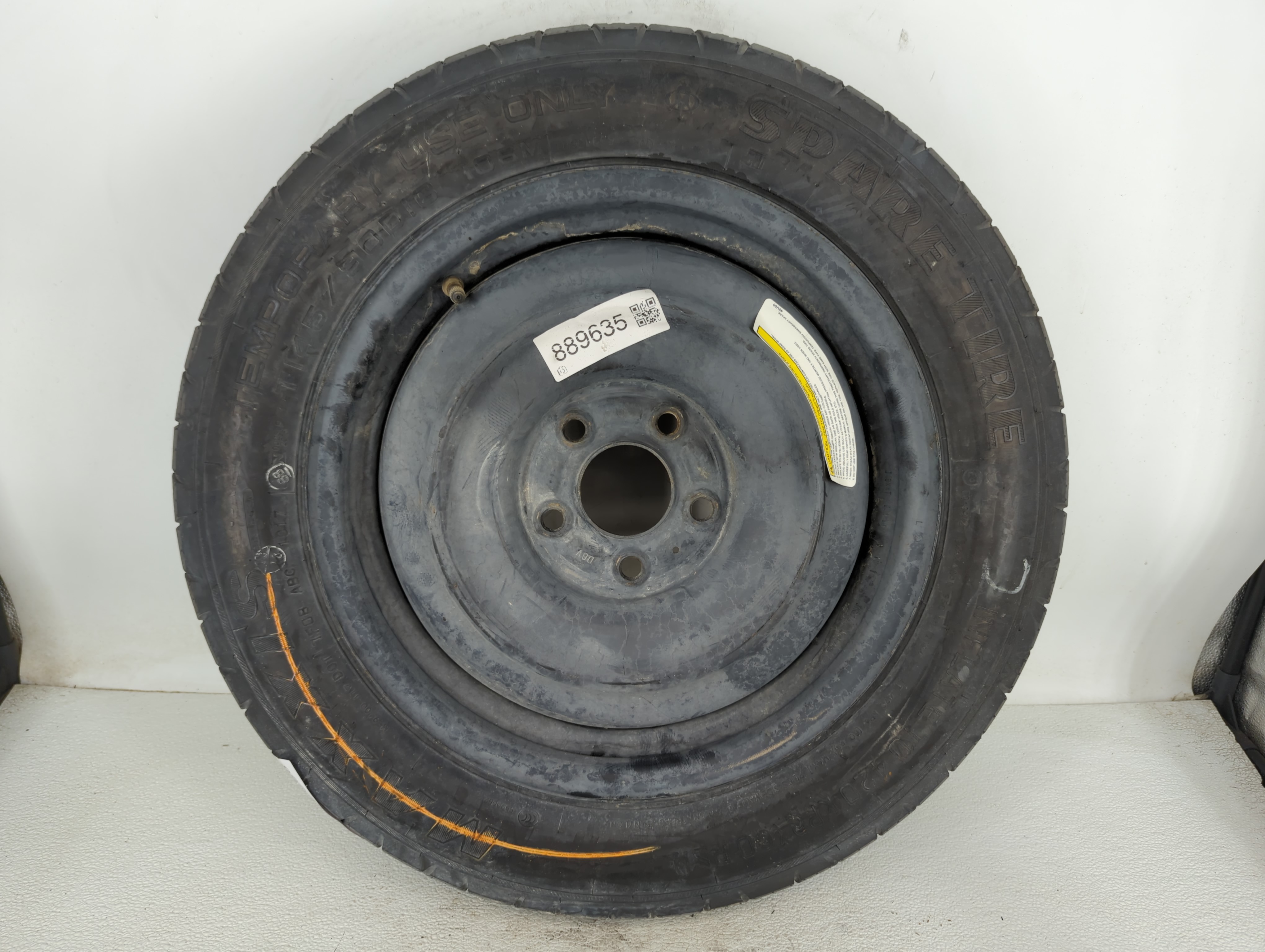 2017-2022 Nissan Rogue Sport Spare Donut Tire Wheel Rim Oem 889635 - Oemusedautoparts1.com