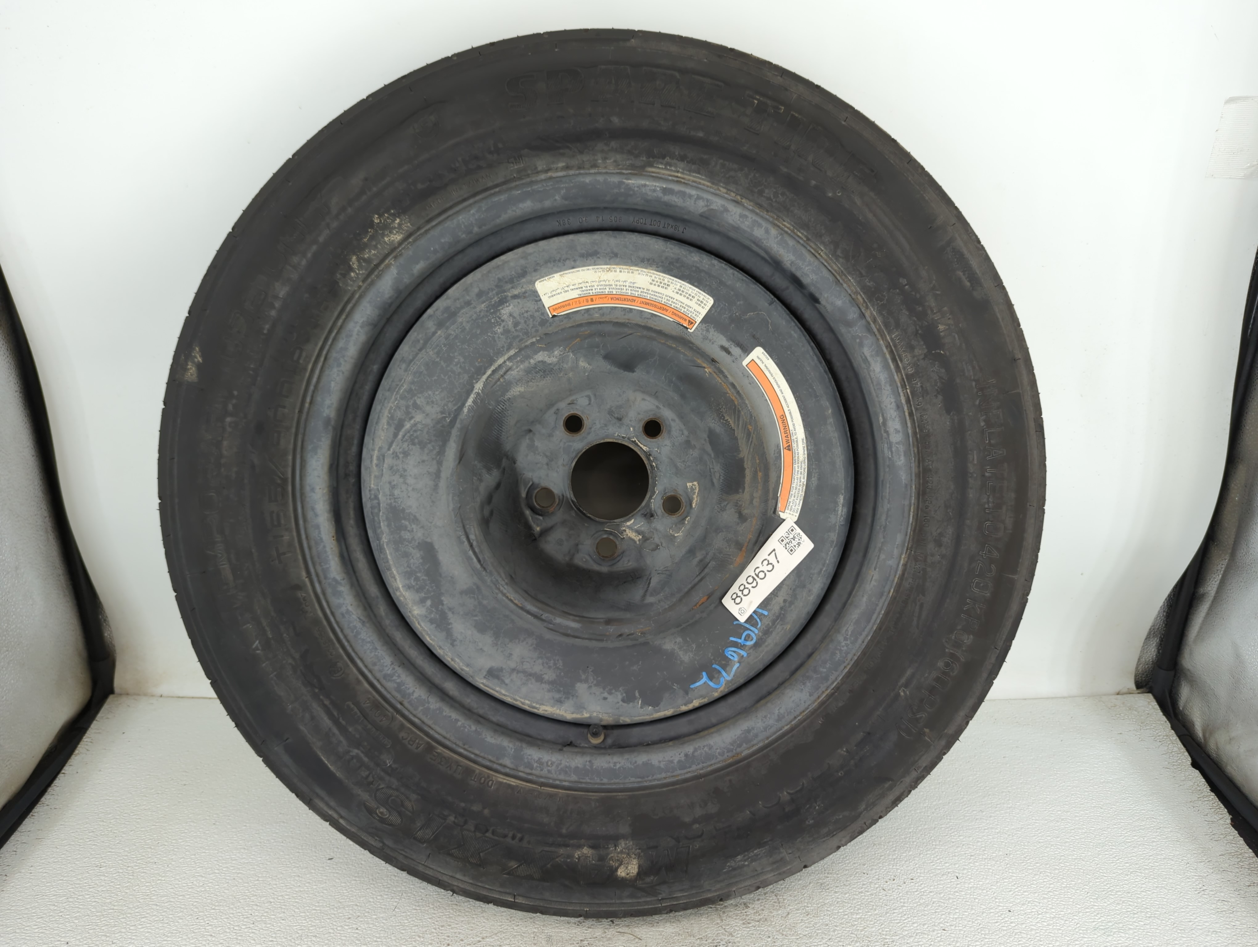 2014-2015 Infiniti Qx60 Spare Donut Tire Wheel Rim Oem 889637 - Oemusedautoparts1.com