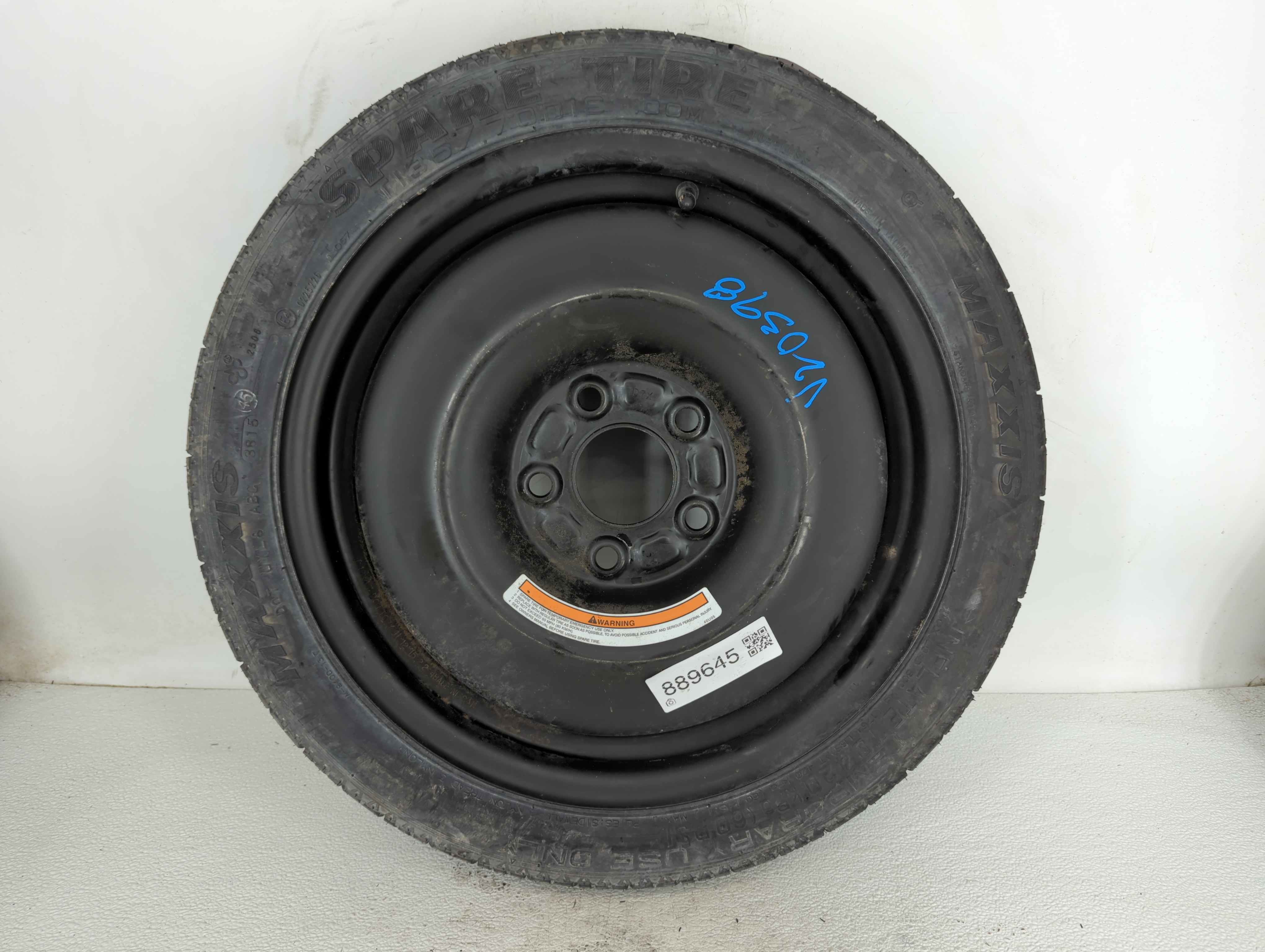 2002-2022 Nissan Altima Spare Donut Tire Wheel Rim Oem 889645 - Oemusedautoparts1.com