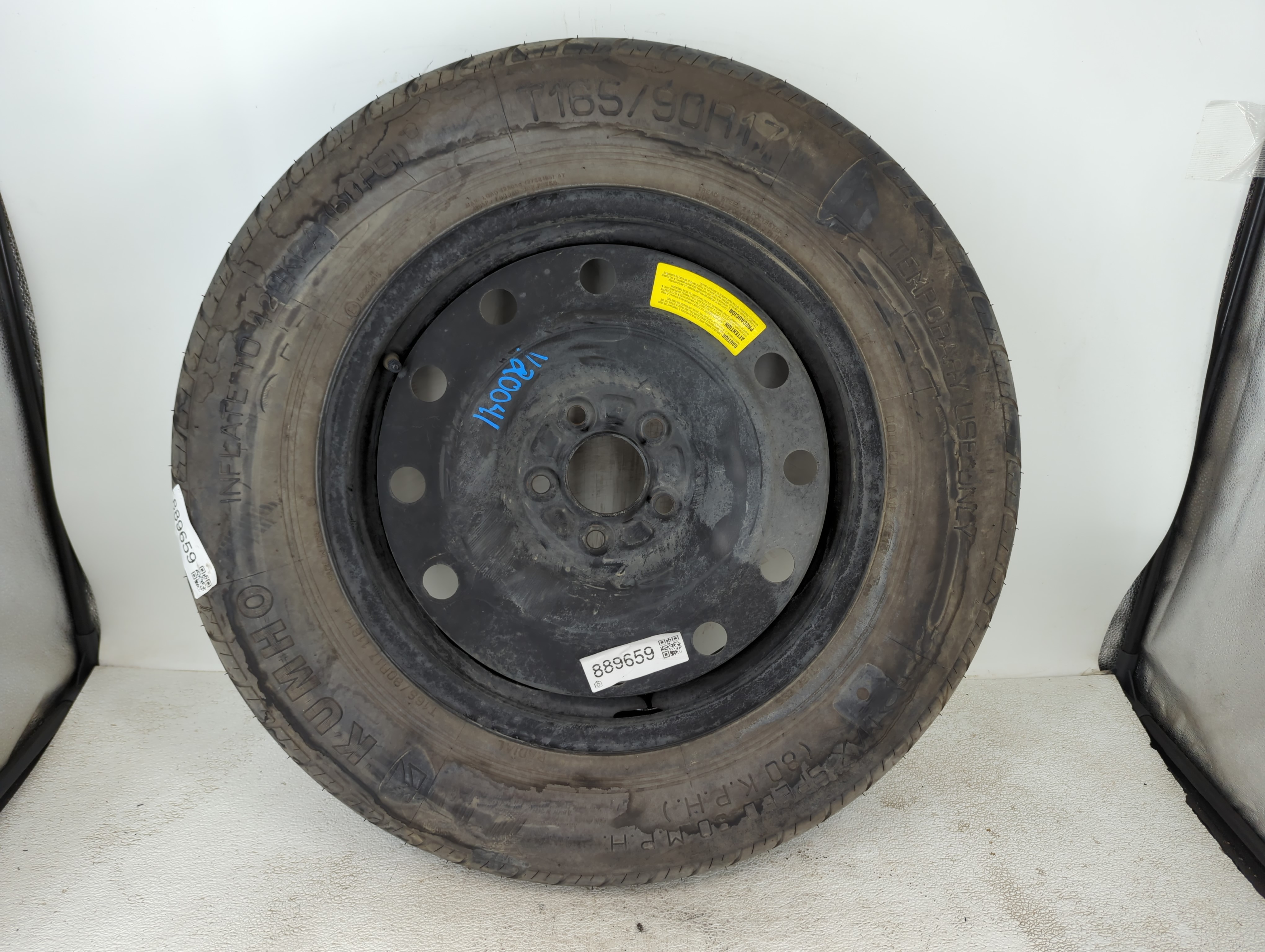 2011-2020 Kia Sorento Spare Donut Tire Wheel Rim Oem 889659 - Oemusedautoparts1.com