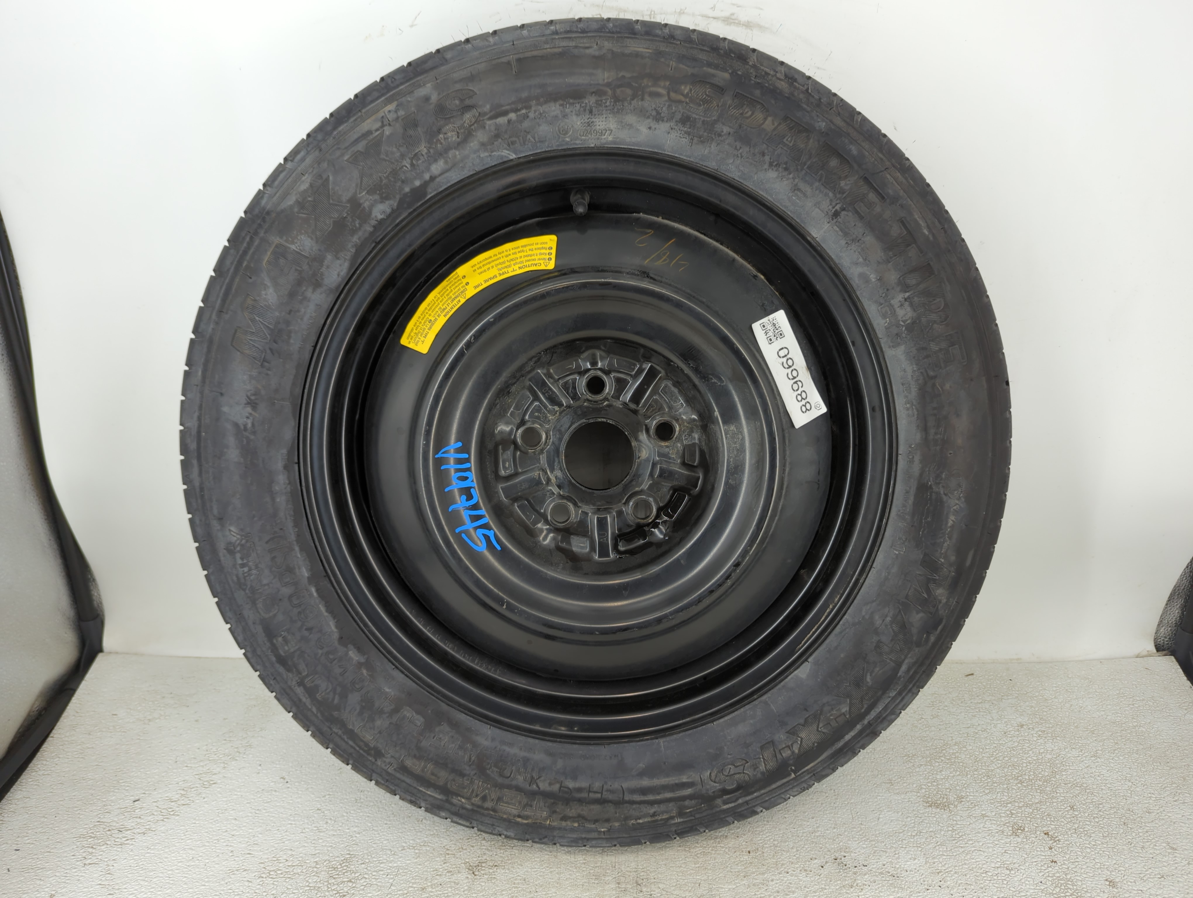 2015-2018 Subaru Legacy Spare Donut Tire Wheel Rim Oem 889660 - Oemusedautoparts1.com