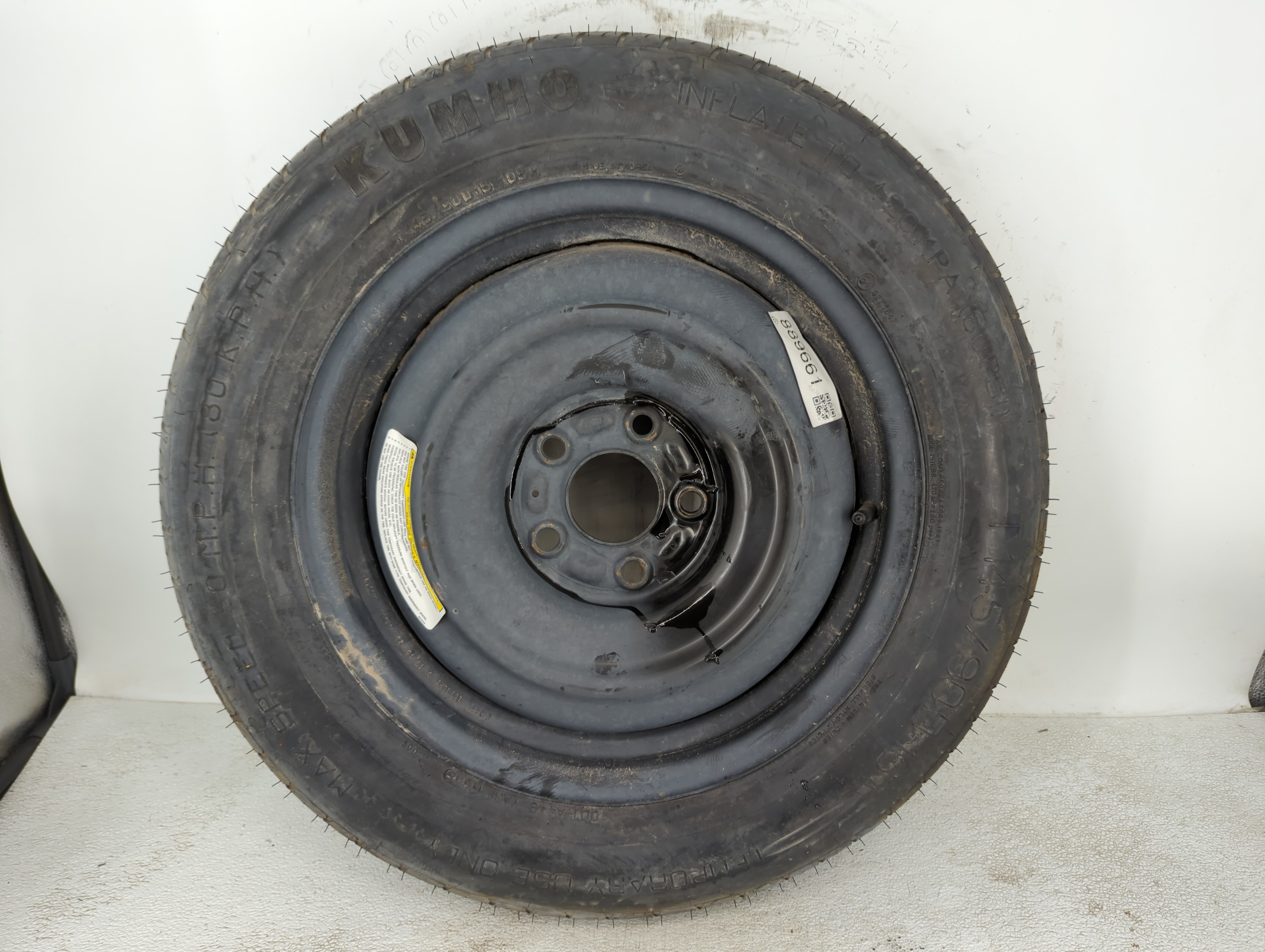 Picture of 2010-2020 Nissan Rogue Spare Donut Tire Wheel Rim Oem 889661