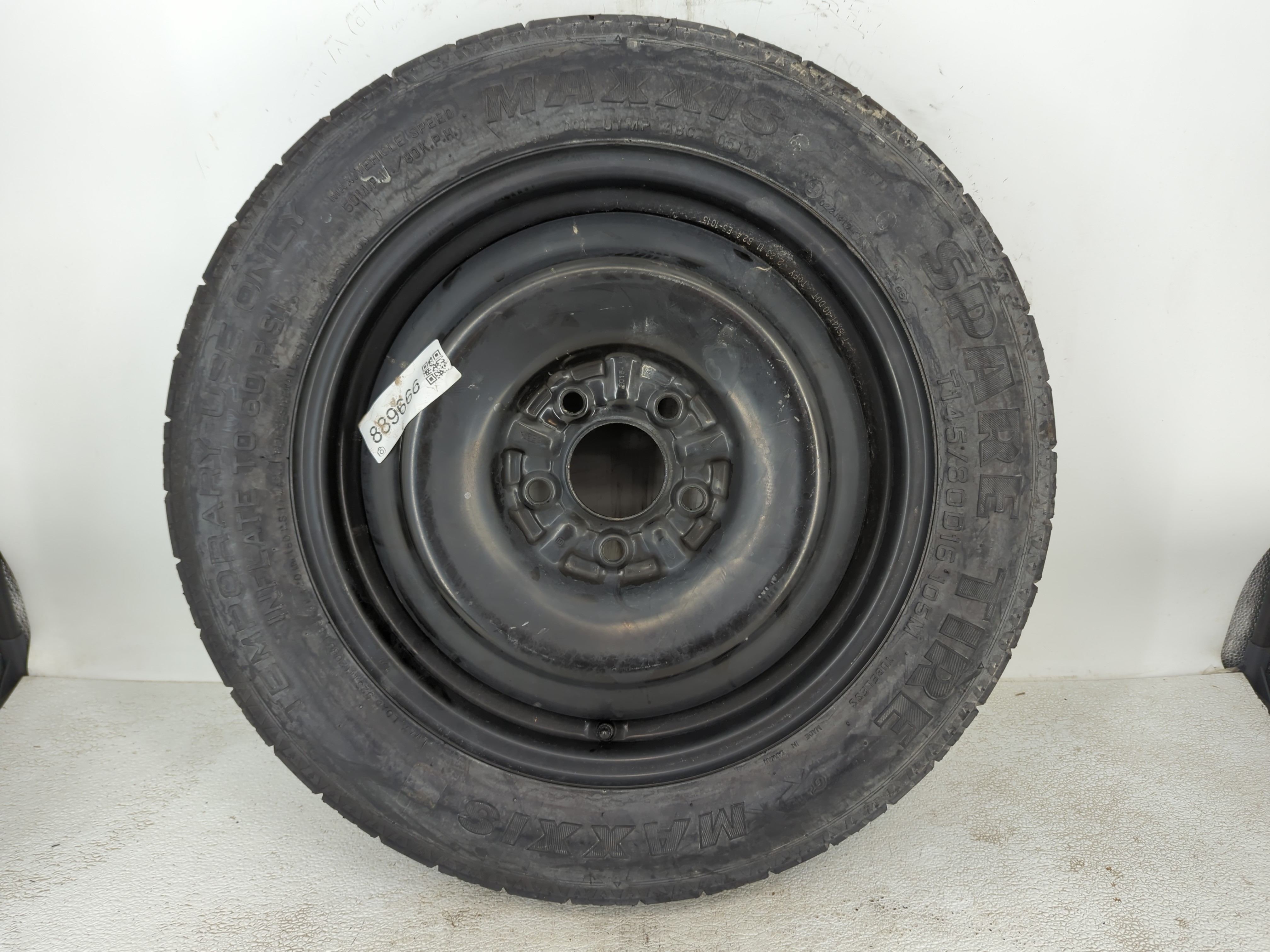 Picture of 2006-2012 Ford Fusion Spare Donut Tire Wheel Rim Oem 889666