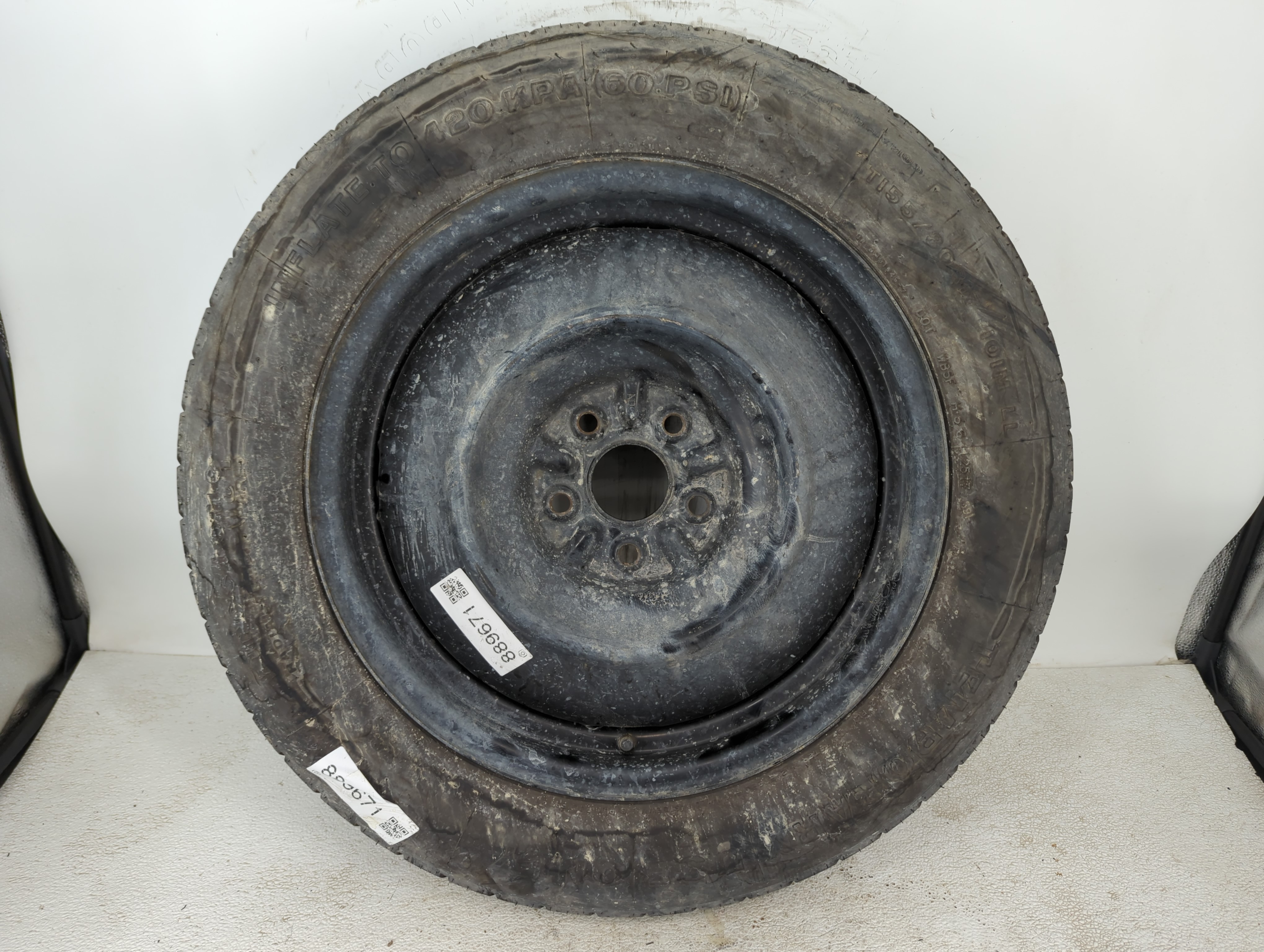 2011-2020 Toyota Sienna Spare Donut Tire Wheel Rim Oem 889671 - Oemusedautoparts1.com