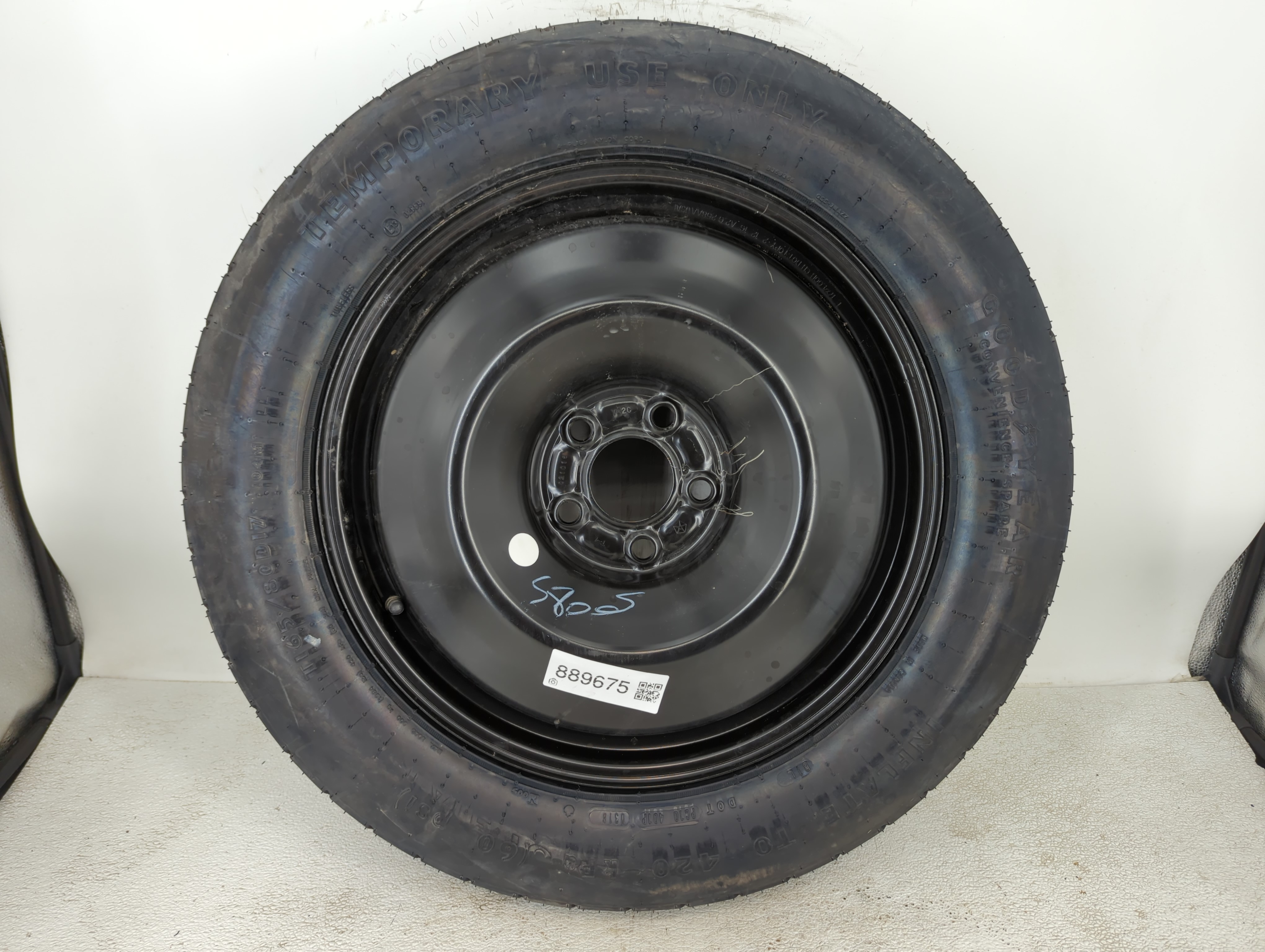 2007-2014 Ford Edge Spare Donut Tire Wheel Rim Oem 889675 - Oemusedautoparts1.com