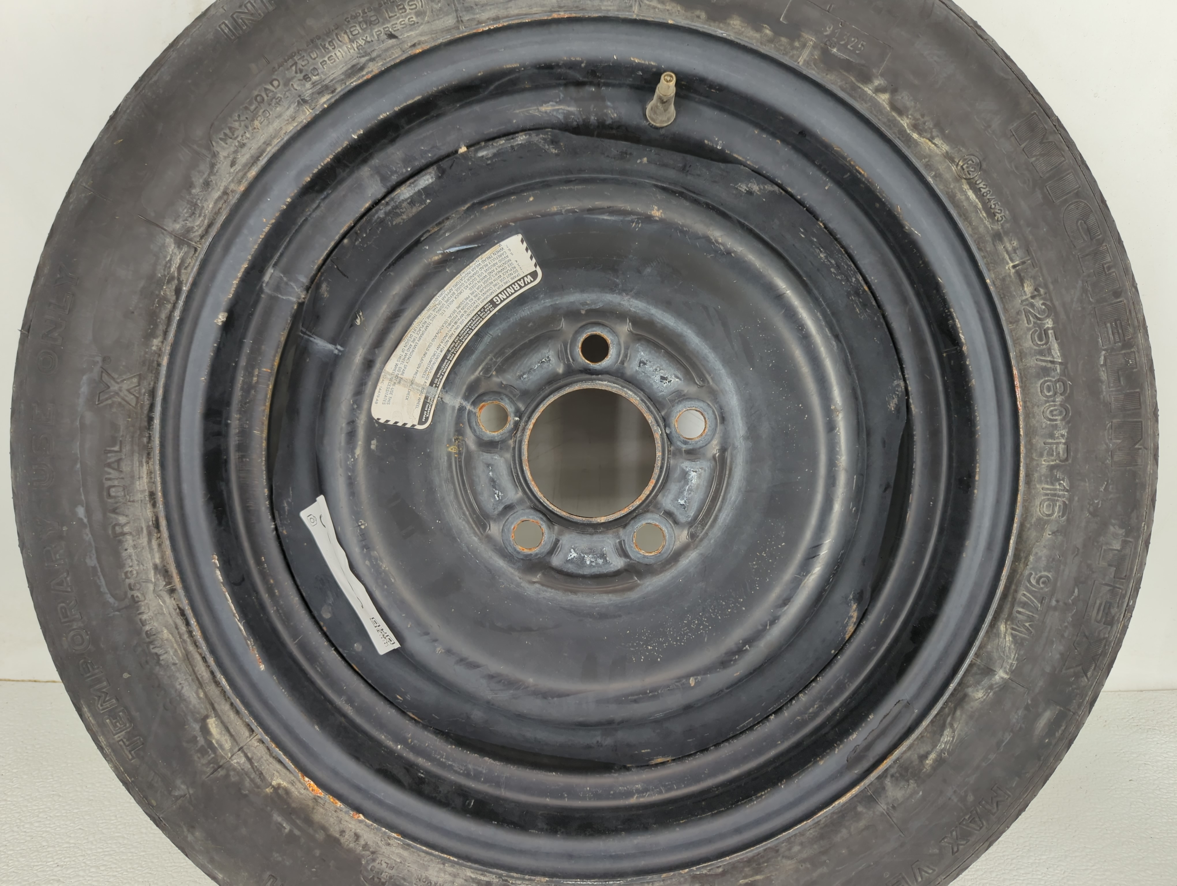 Picture of 2012-2018 Ford Focus Spare Donut Tire Wheel Rim Oem 889690
