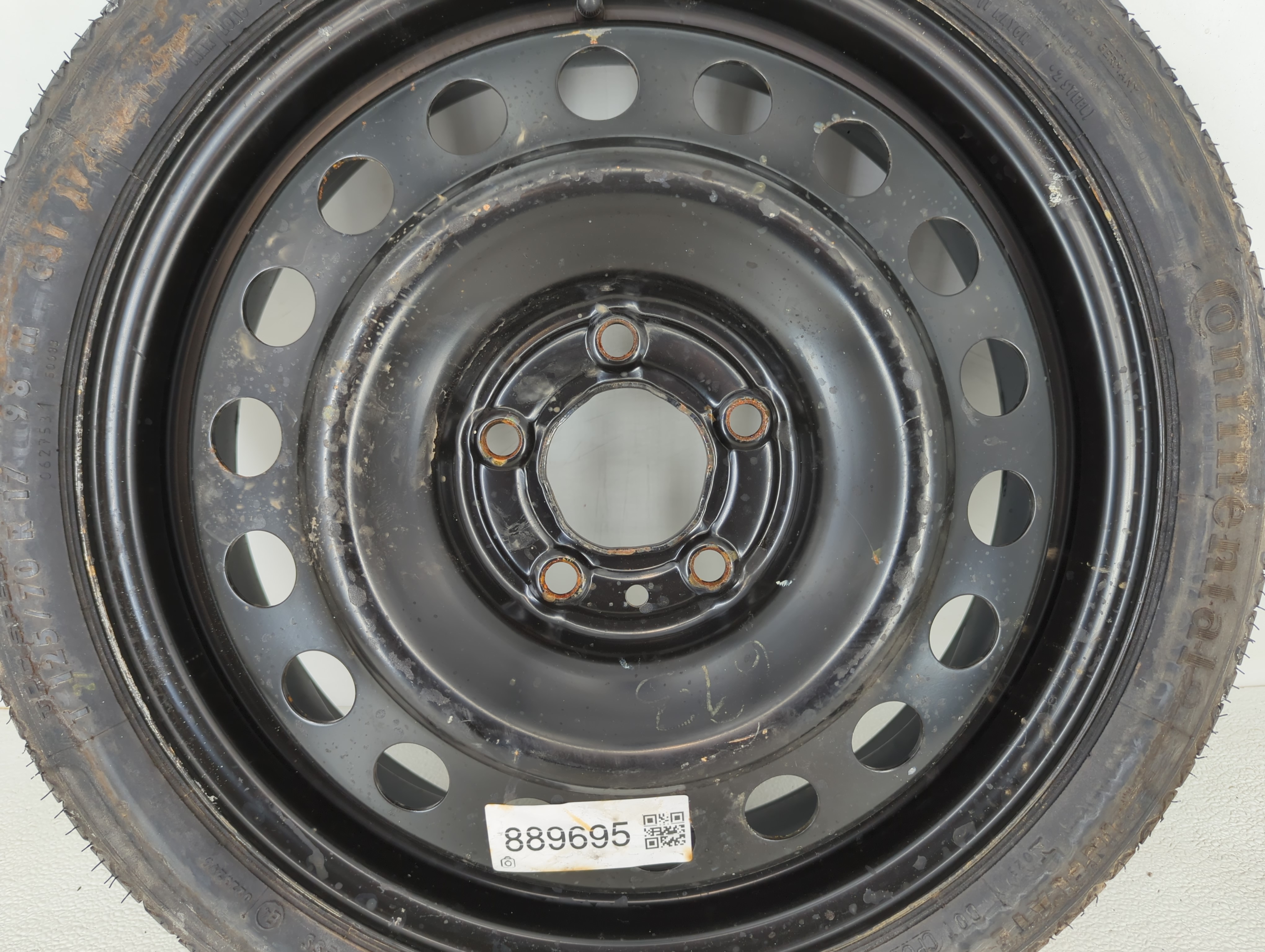 2011-2017 Buick Regal Spare Donut Tire Wheel Rim Oem 889695 - Oemusedautoparts1.com