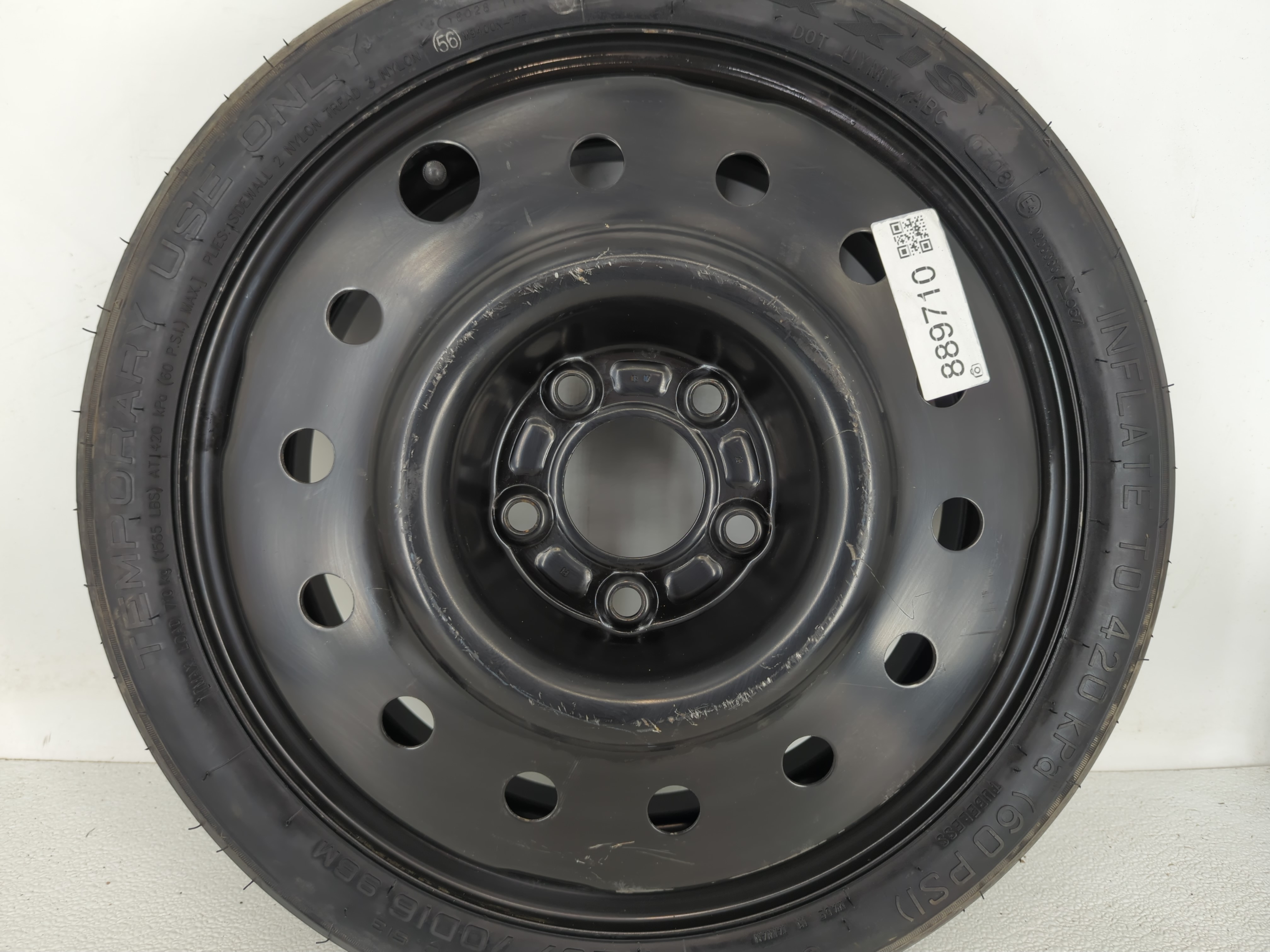2006-2015 Hyundai Tucson Spare Donut Tire Wheel Rim Oem 889710 - Oemusedautoparts1.com